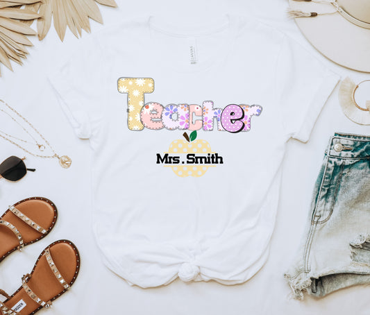 T-shirt for teachers,  Elementary Teacher Appreciation, Cute Elementary Teacher Appreciation Gift, Teachers Tshirt