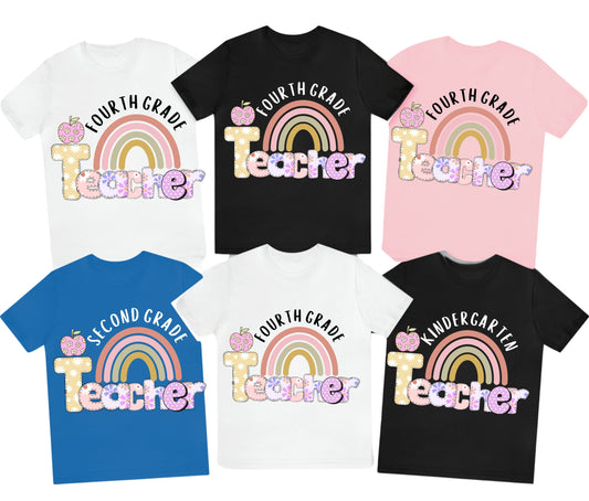 T-shirt for teachers,  Elementary Teacher Appreciation, Cute Elementary Teacher Appreciation Gift, Teachers Tshirt