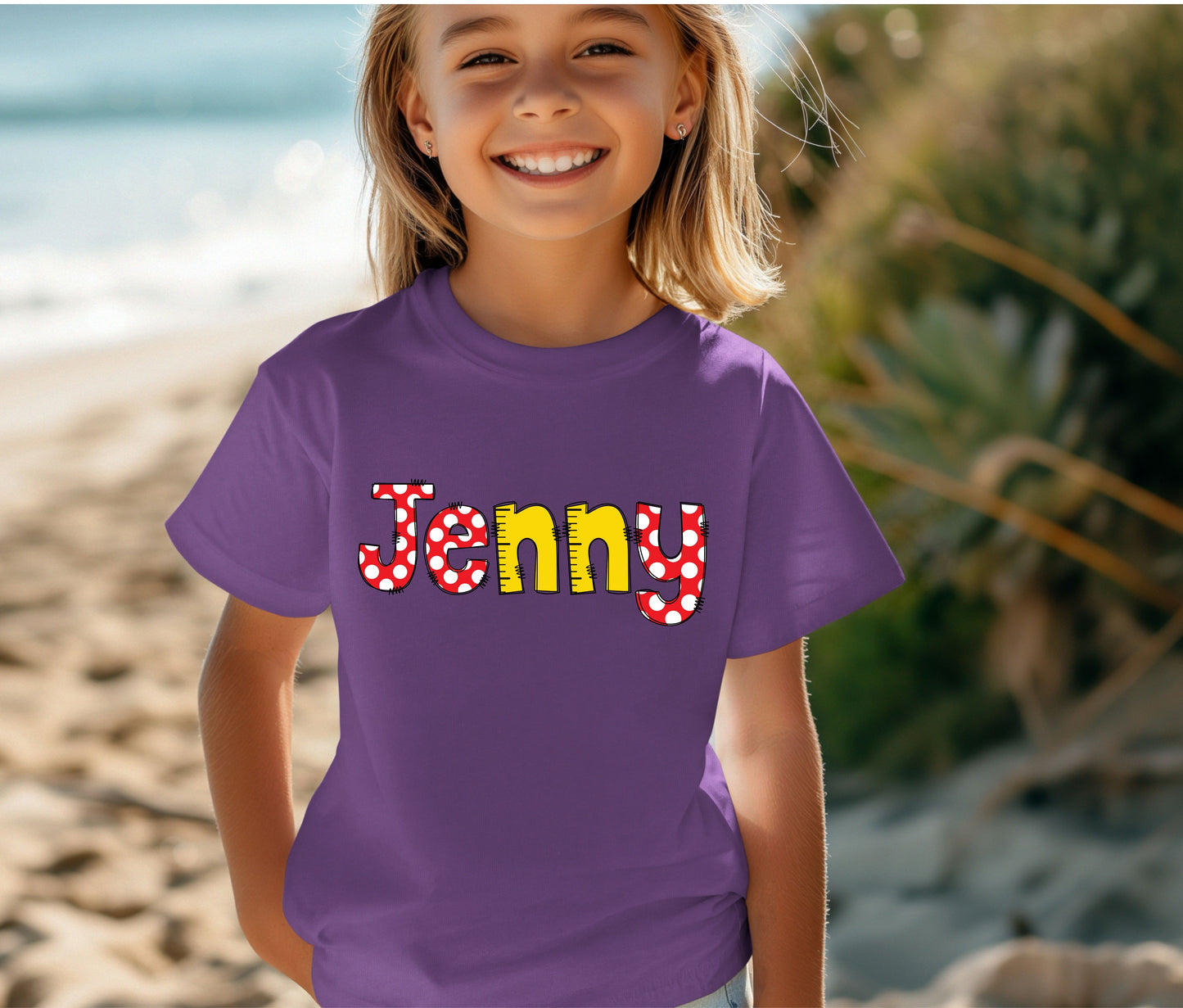Custom Name Tee | First Day of School Outfit | Kids Shirt | Custom Kids T-Shirt