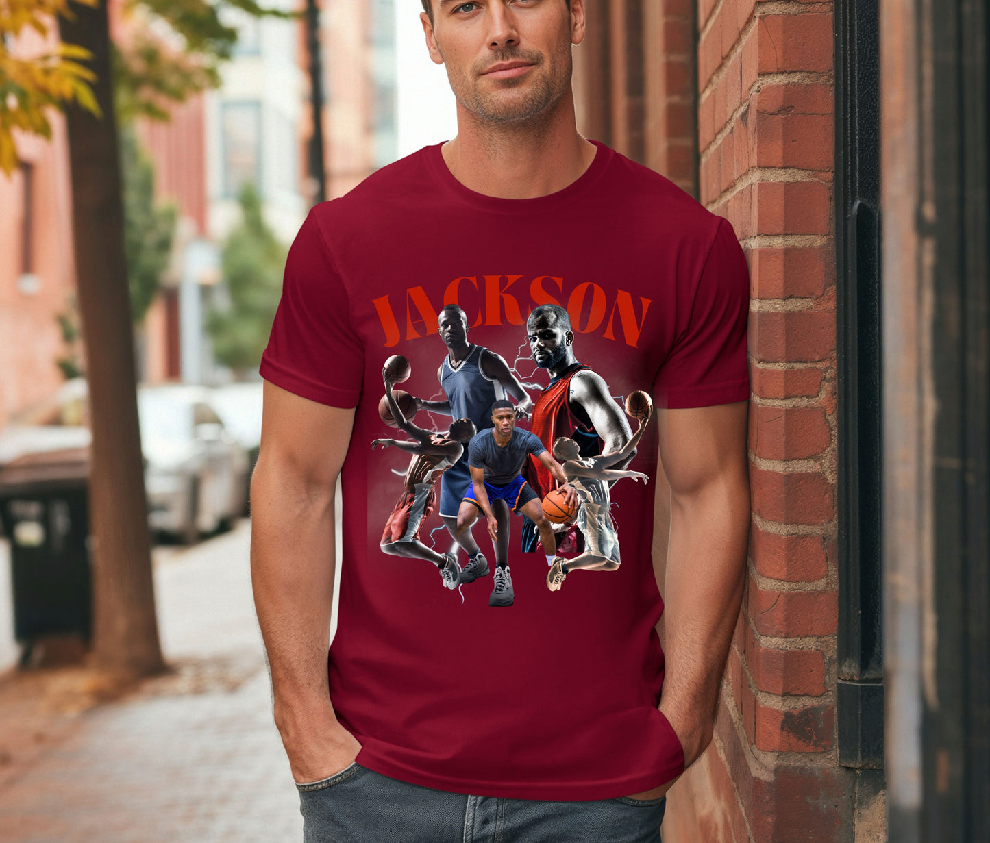 Custom Basketball Player Shirt | Personalized Sports Team Tee | Men’s Athletic Graphic Shirt | Basketball Gift for Players & Fans