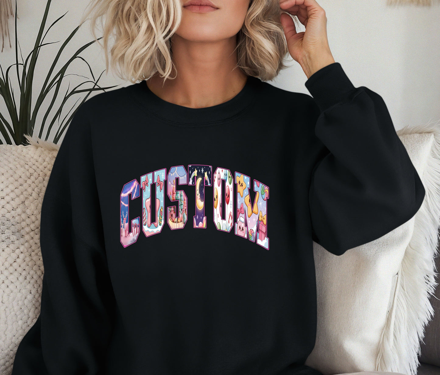 Custom Word Art Shirt β Personalized Name Shirt with Fun Letter Design, Gift for Teachers, Kids, Family, and Friends, Matching Custom T-Shirt