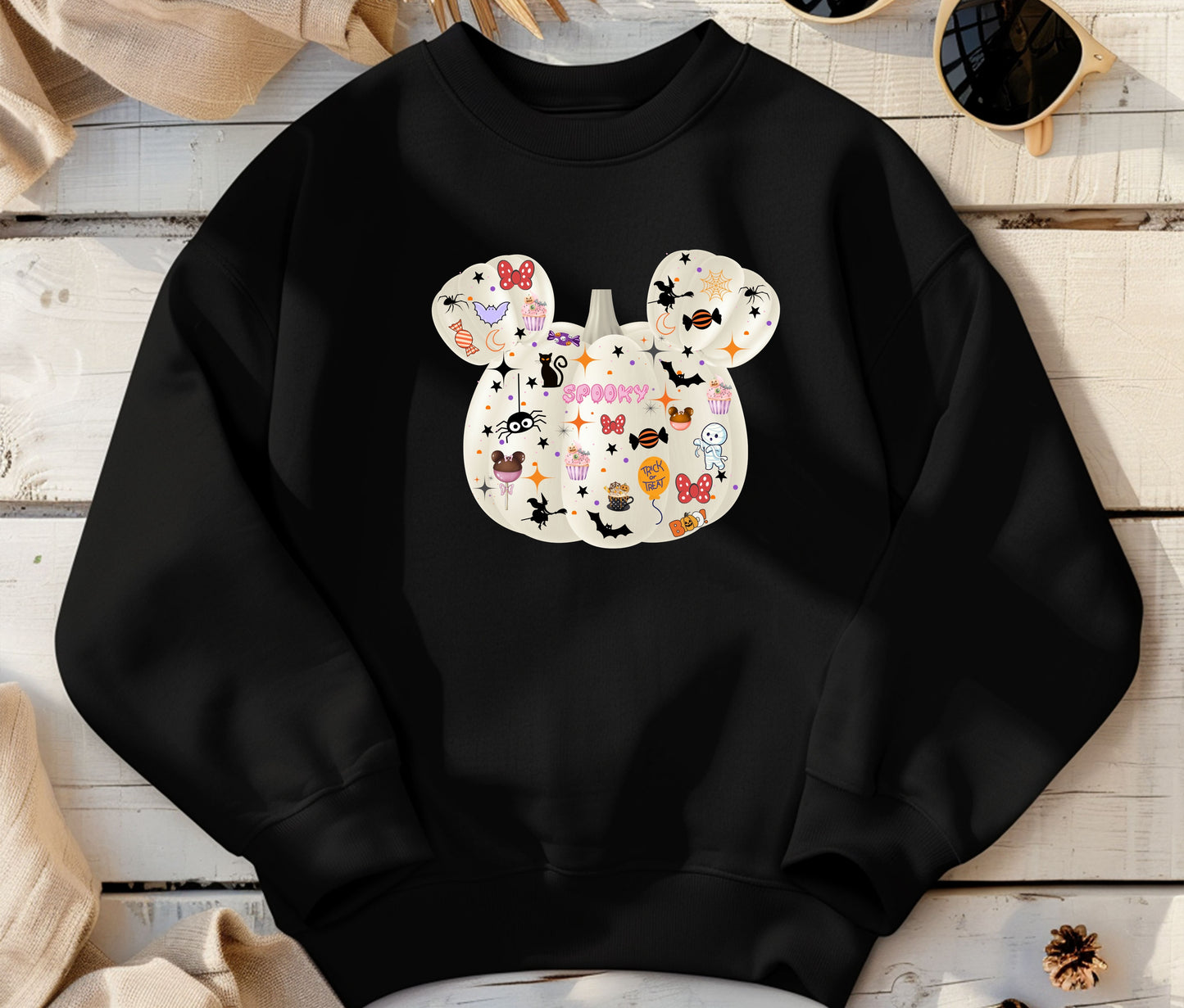 Kids Spooky Sweatshirt, Funny Halloween Shirt, Matching Halloween Sweatshirt , Ghost Halloween, Halloween Teacher Sweatshirt, Halloween Gift, Boo