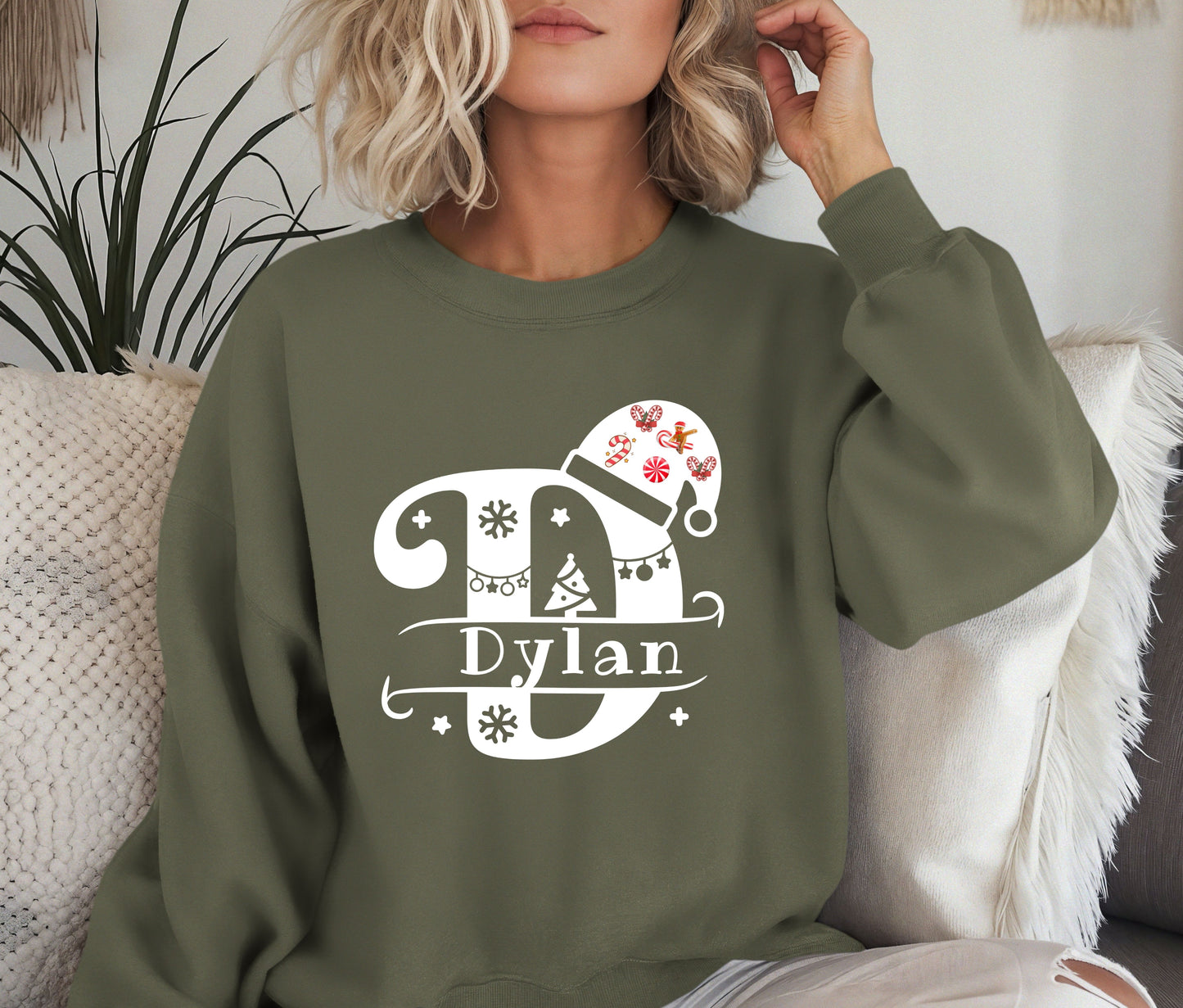 🎄Personalize Name For Each All, Christmas Shirts for Family | Matching Holiday Shirts | Personalized Family Christmas Outfits