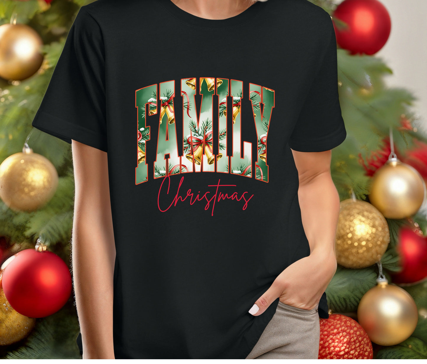 🎄 Custom Christmas Shirts for Family | Matching Holiday Shirts | Personalized Family Christmas Outfits