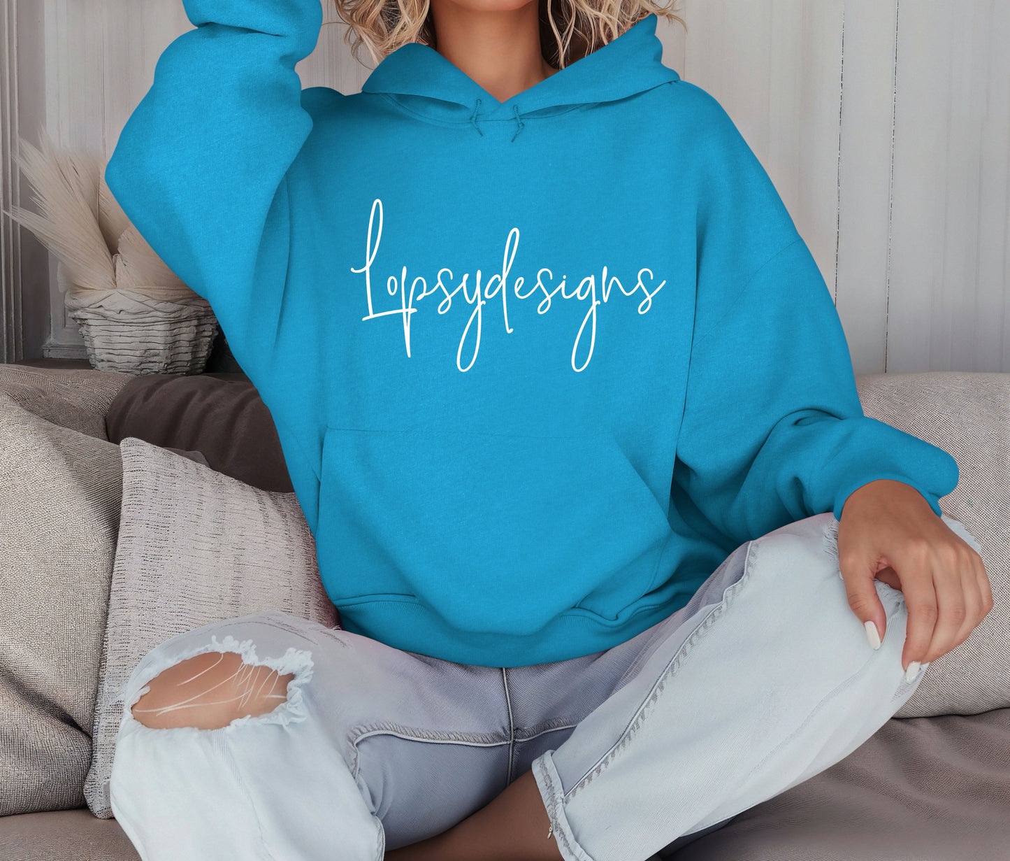 Custom Name Hoodie – Personalized Name Sweatshirt, Unisex Pullover Hoodie, Custom Text Hoodie, Personalized Gift for Him or Her