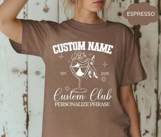 Custom Bachelorette Party Shirts, Last Toast on the Coast, Custom Bachelorette Shirts, Personalized Luxury Bachelorette, Social Club Bach