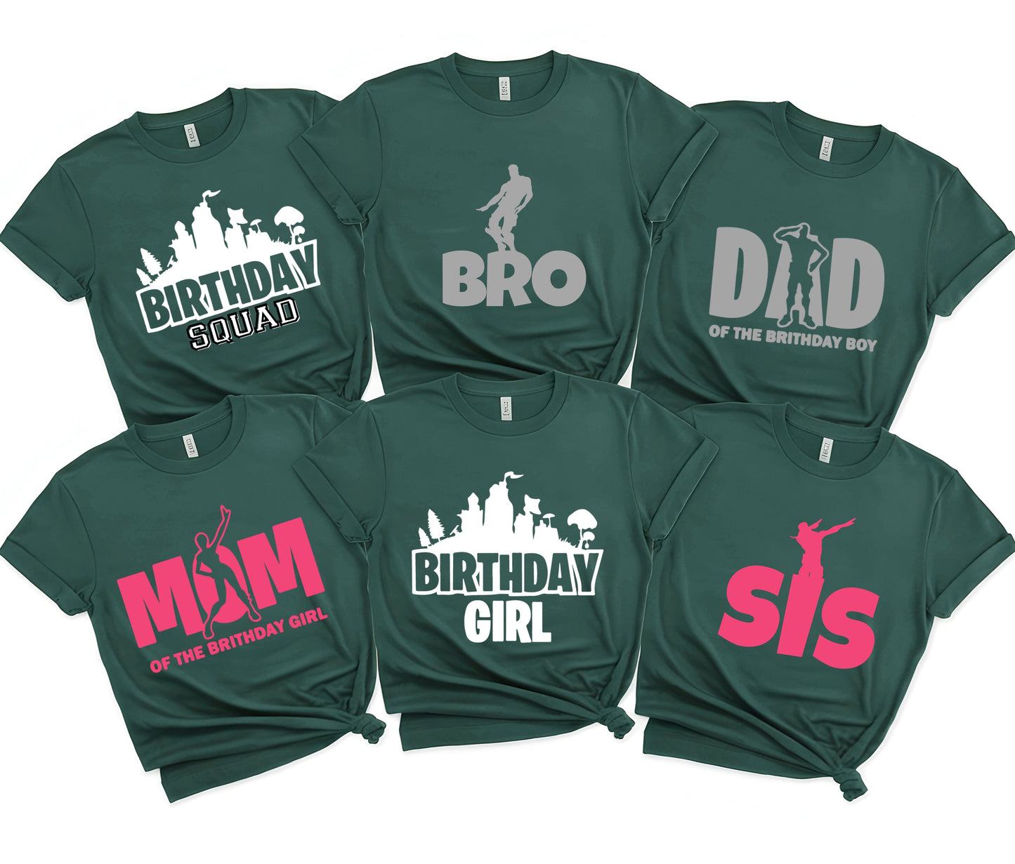 π Family Birthday Celebration T-Shirts β Custom Group Birthday Shirts for All Ages π