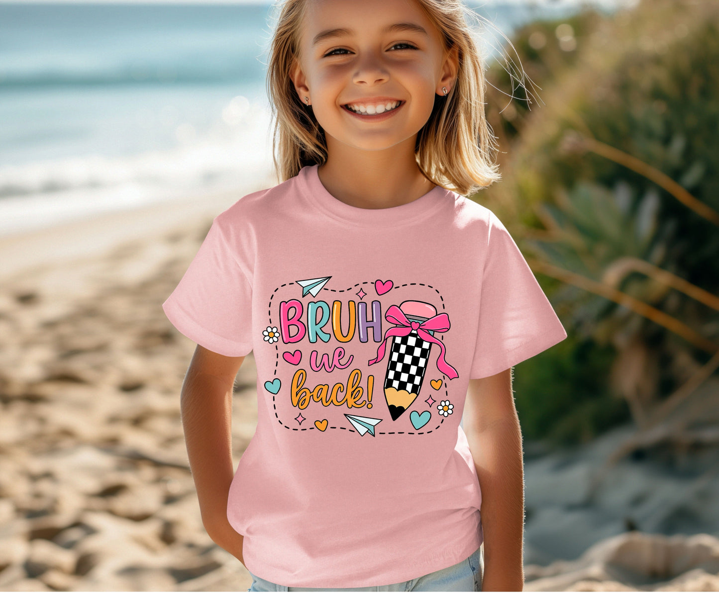 Back to School Shirt for Kids – Custom Name Tee | First Day of School Outfit | Preschool & Kindergarten Shirt | Custom Kids T-Shirt