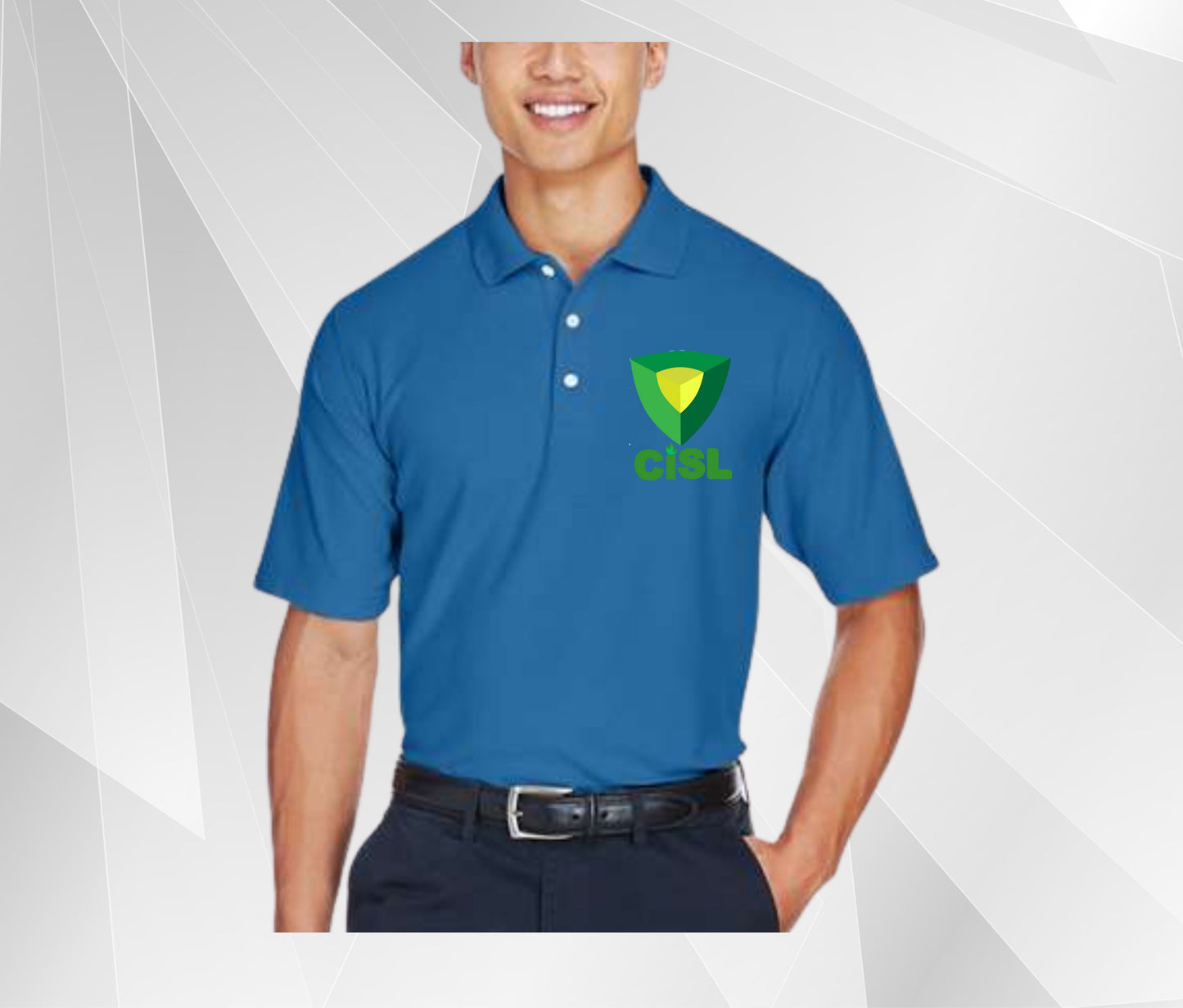 Logo Polo Shirt – Unisex Custom Embroidered Polo for Corporate Uniforms, Events & Team Branding