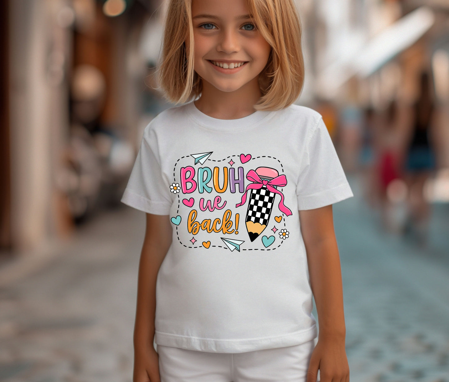 Back to School Shirt for Kids – Custom Name Tee | First Day of School Outfit | Preschool & Kindergarten Shirt | Custom Kids T-Shirt