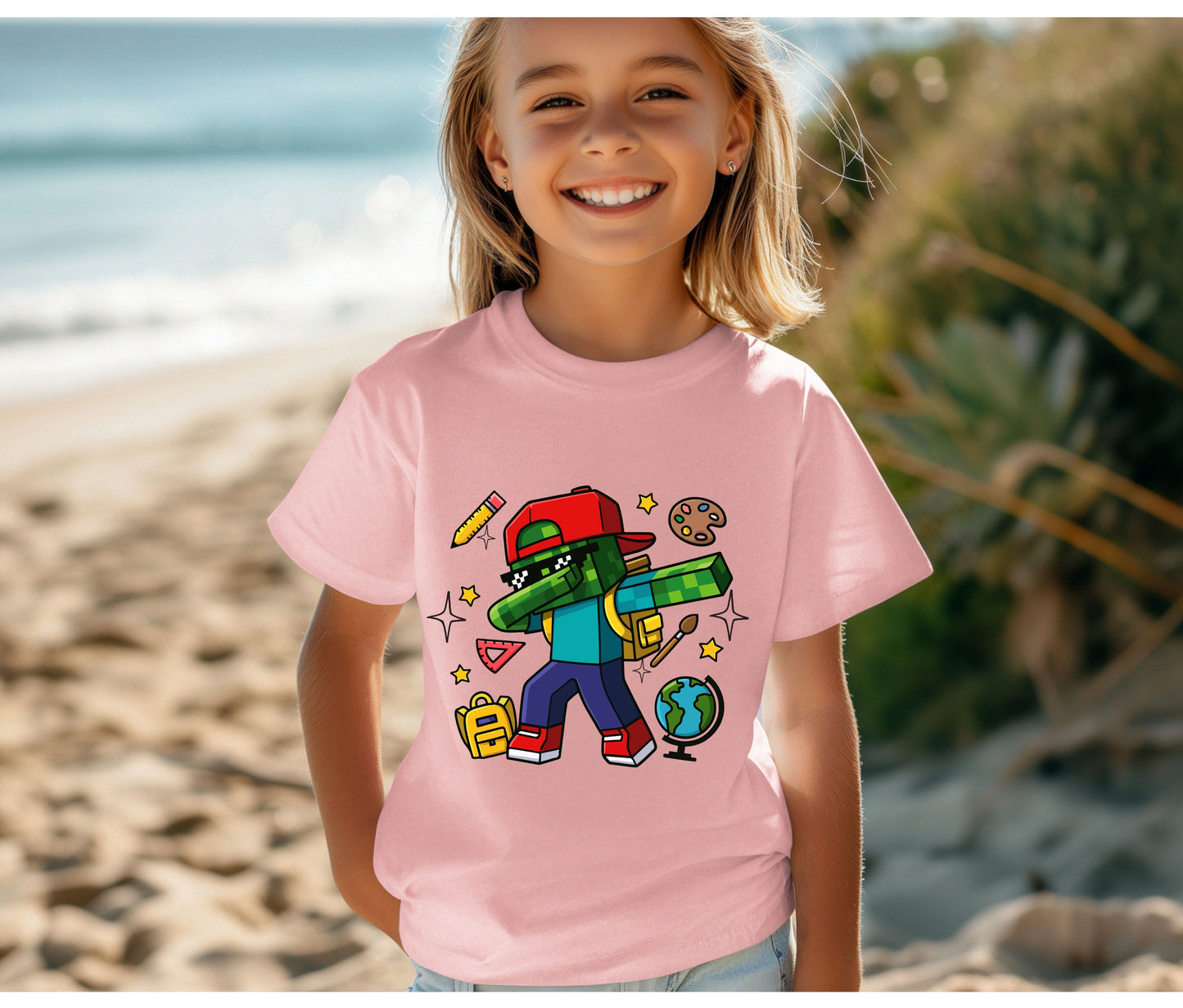 Back to School Shirt for Kids – Custom Name Tee | First Day of School Outfit | Preschool & Kindergarten Shirt | Custom Kids T-Shirt