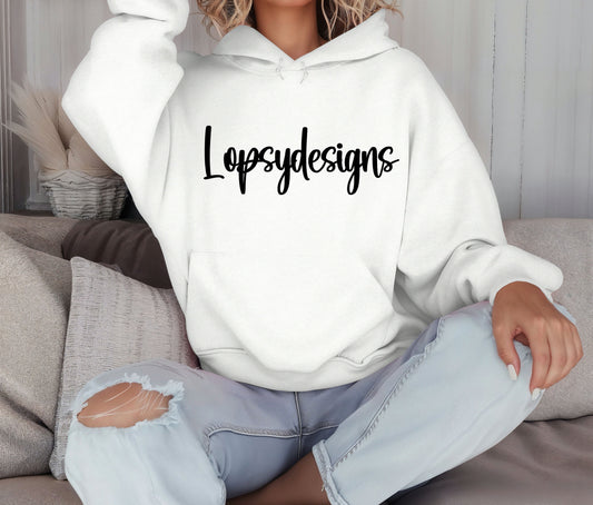 Custom Name Hoodie – Personalized Name Sweatshirt, Unisex Pullover Hoodie, Custom Text Hoodie, Personalized Gift for Him or Her