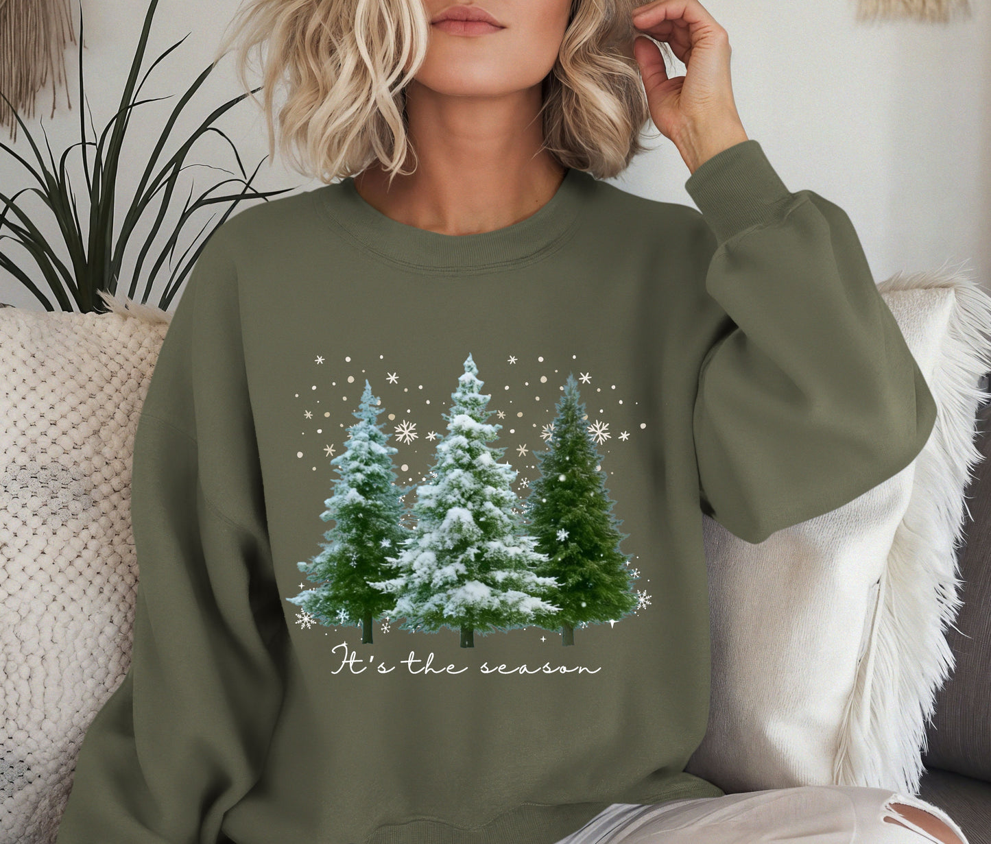 🎄 It's The Season Custom Christmas Shirts for Family | Matching Holiday Shirts | Personalized Family Christmas Outfits