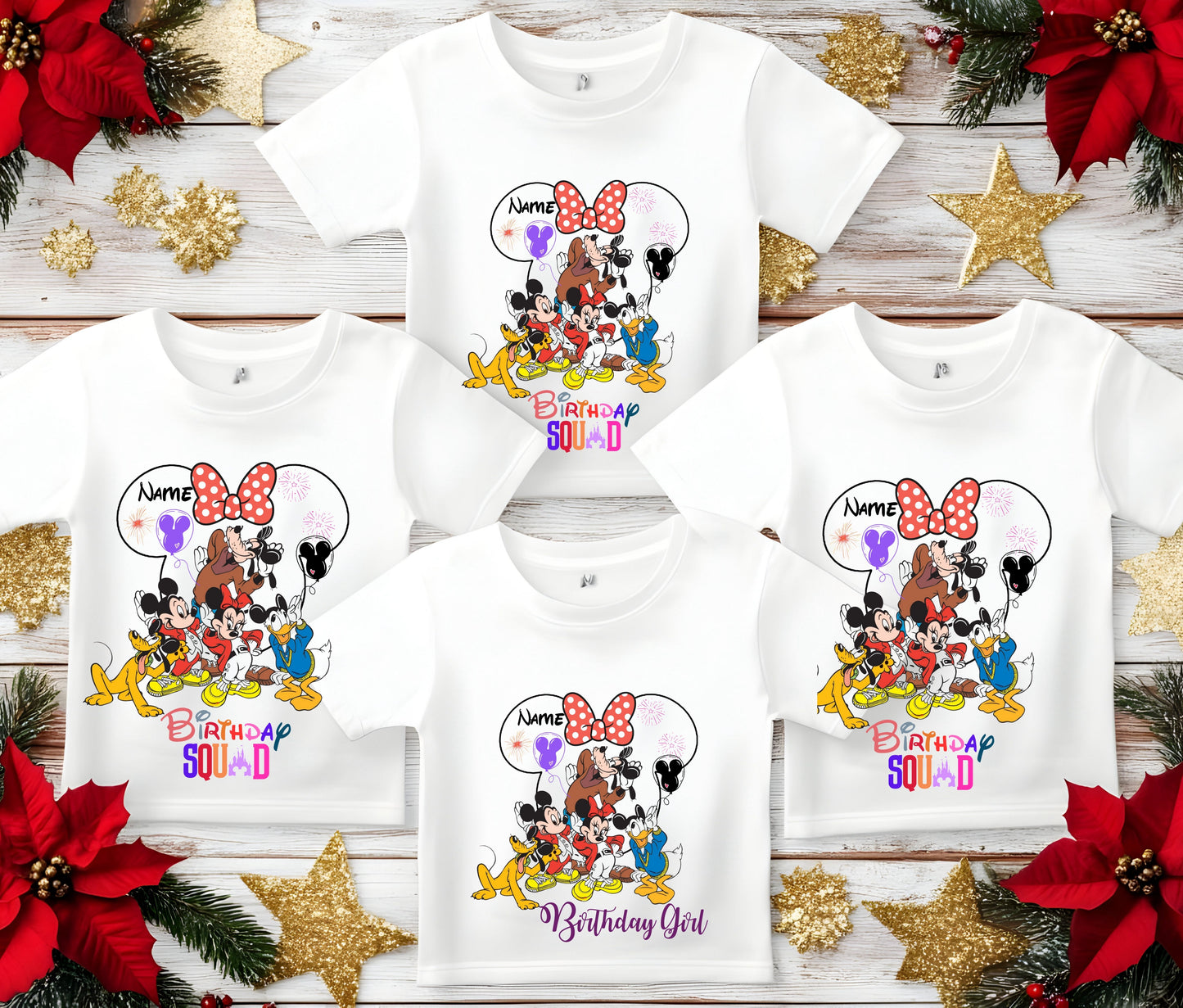 π Family Birthday Celebration T-Shirts β Custom Group Birthday Shirts for All Ages π