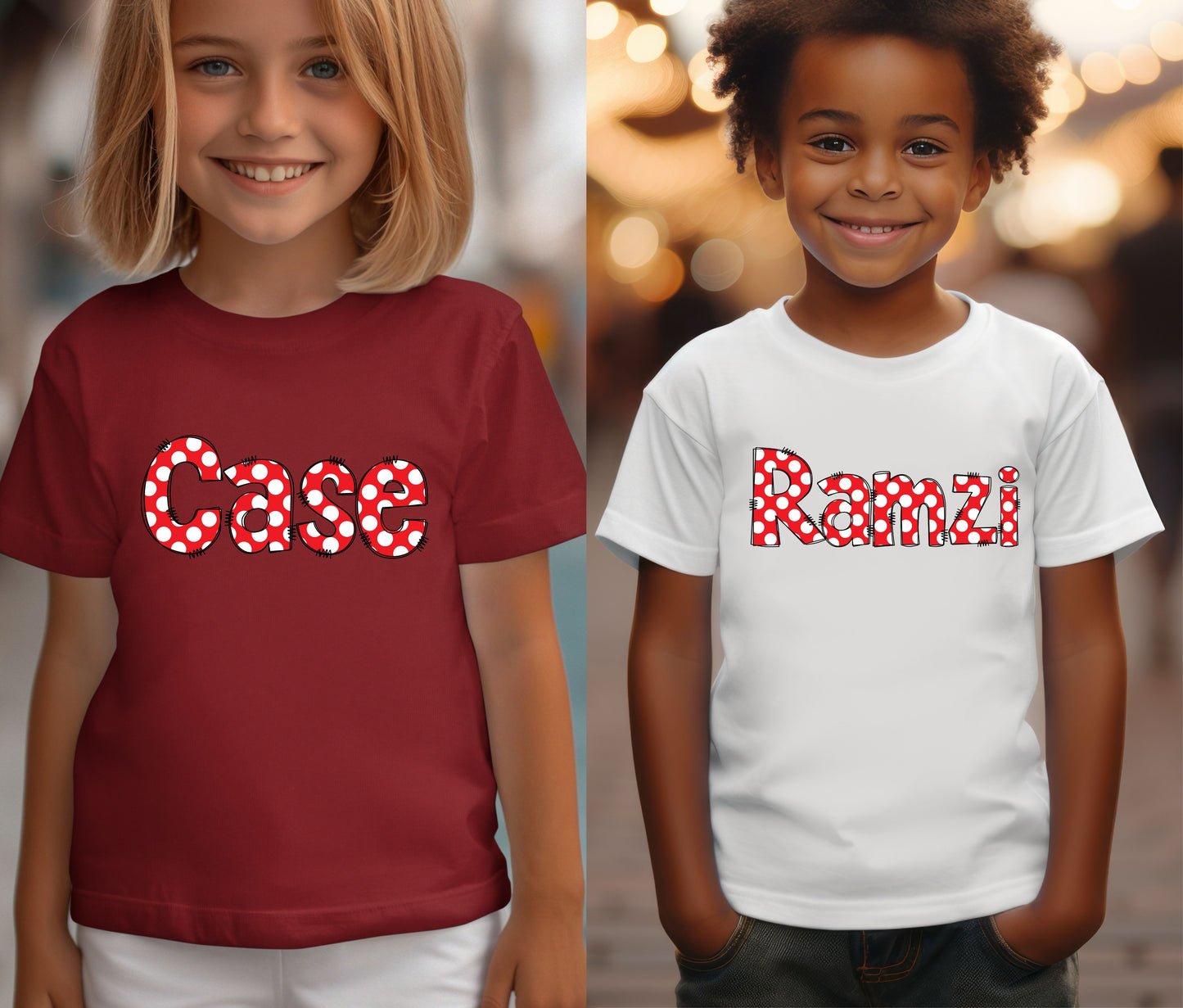 Custom Name Tee | First Day of School Outfit | Kids Shirt | Custom Kids T-Shirt