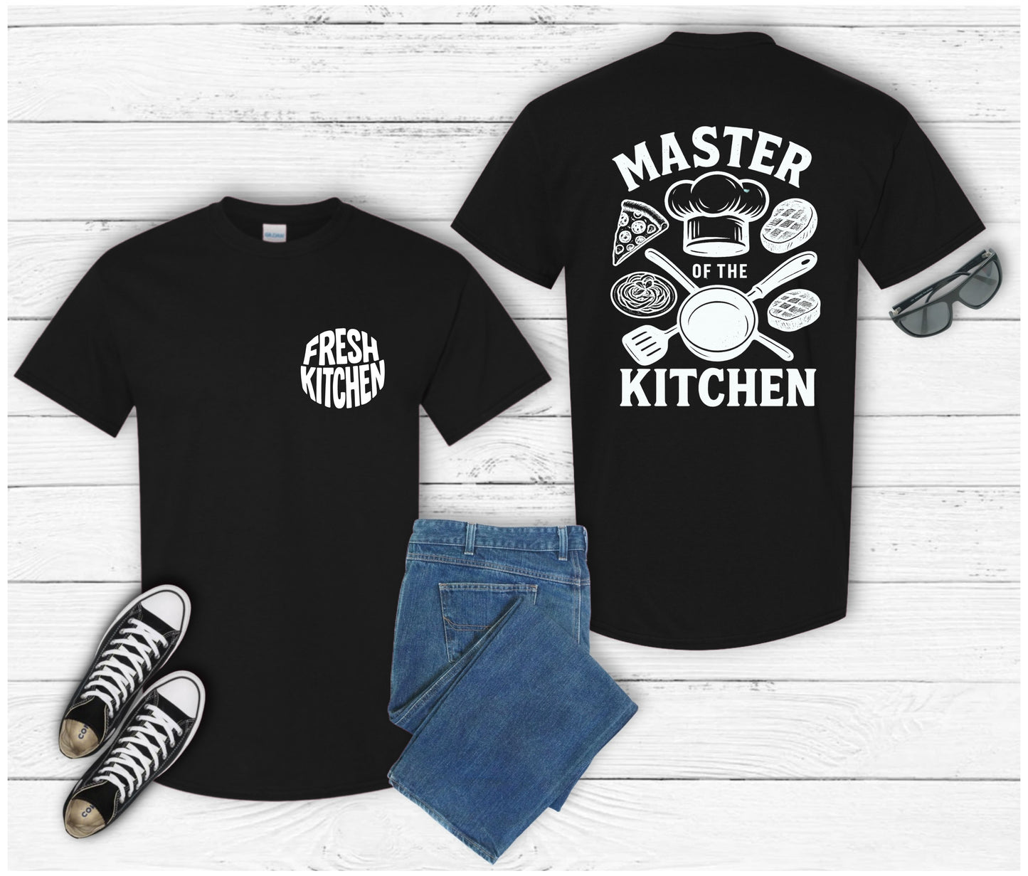 π³ Chef T-Shirt | Master of the Kitchen Shirt | Cooking Shirt | Culinary Gift | Fresh Kitchen Tee for Men & Women