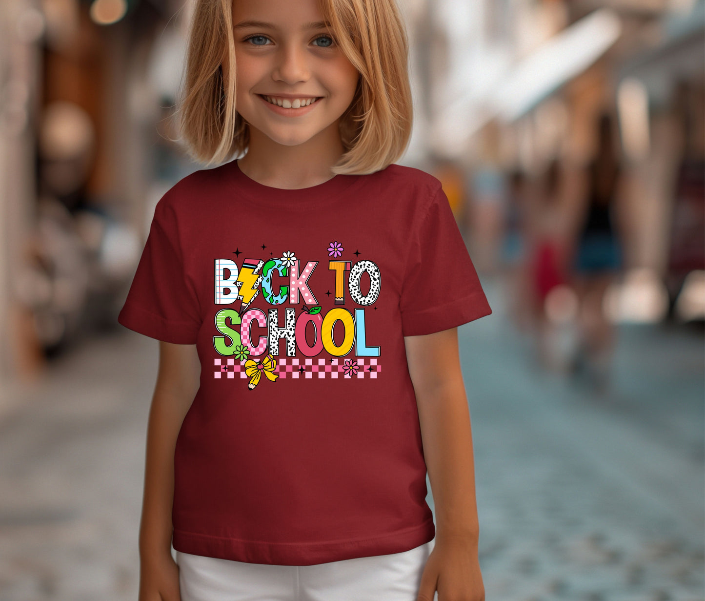 Personalize Back to School Shirt for Kids – Custom Name Tee | First Day of School Outfit | Preschool & Kindergarten Shirt | Custom Kids T-Shirt