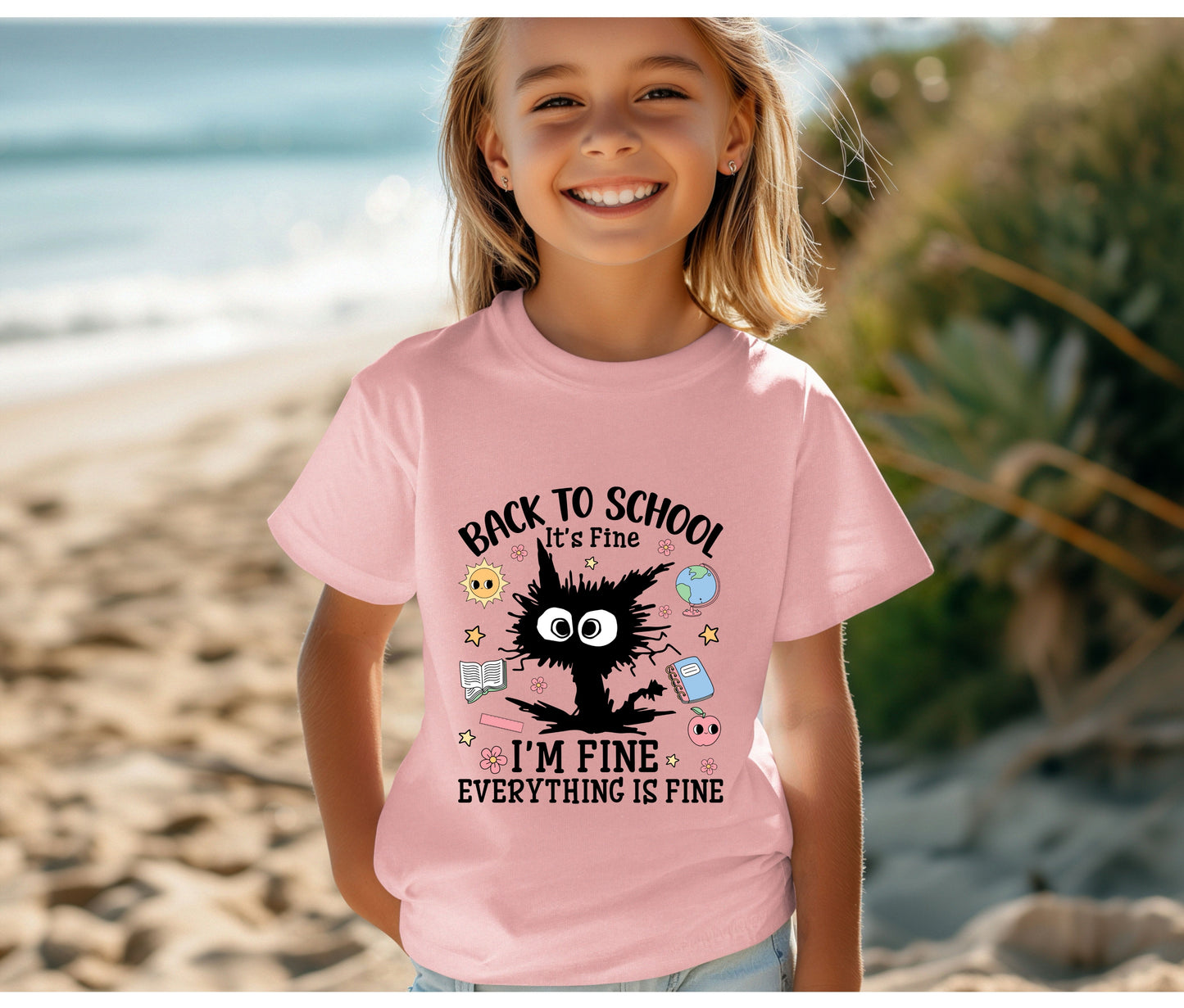 Back to School Shirt for Kids – Custom Name Tee | First Day of School Outfit | Preschool & Kindergarten Shirt | Custom Kids T-Shirt