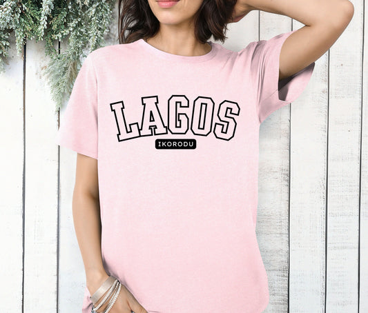 Naija to the World T-Shirt – Nigerian Pride Shirt | African Heritage Tee | Green White Green Nigeria Flag Shirt | Unisex Naija Culture Tee