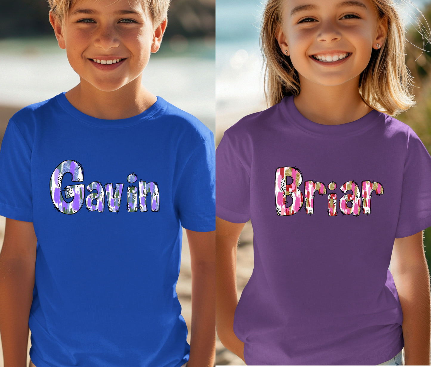 Custom Name Tee | First Day of School Outfit | Kids Shirt | Custom Kids T-Shirt