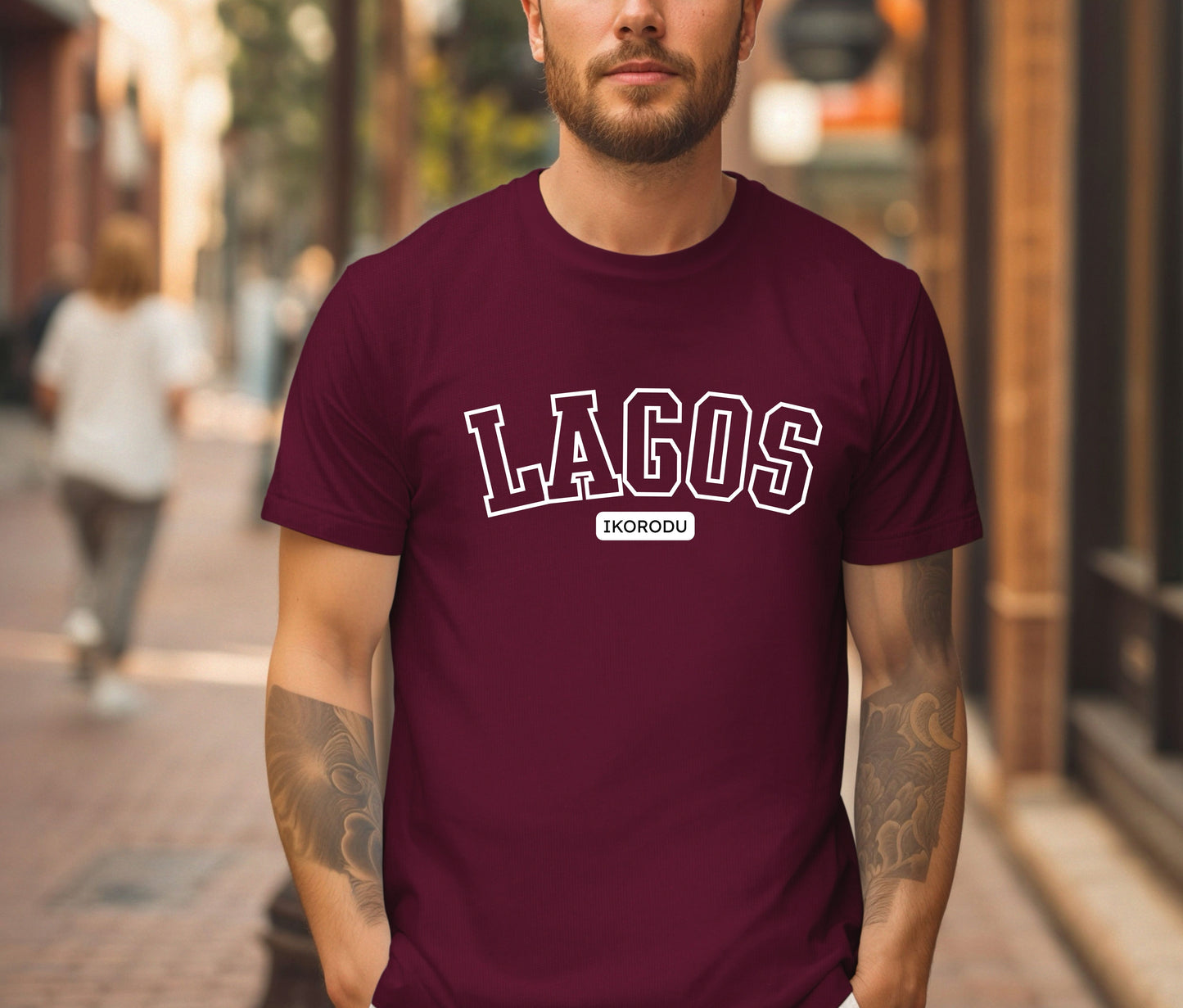 Naija to the World T-Shirt – Nigerian Pride Shirt | African Heritage Tee | Green White Green Nigeria Flag Shirt | Unisex Naija Culture Tee