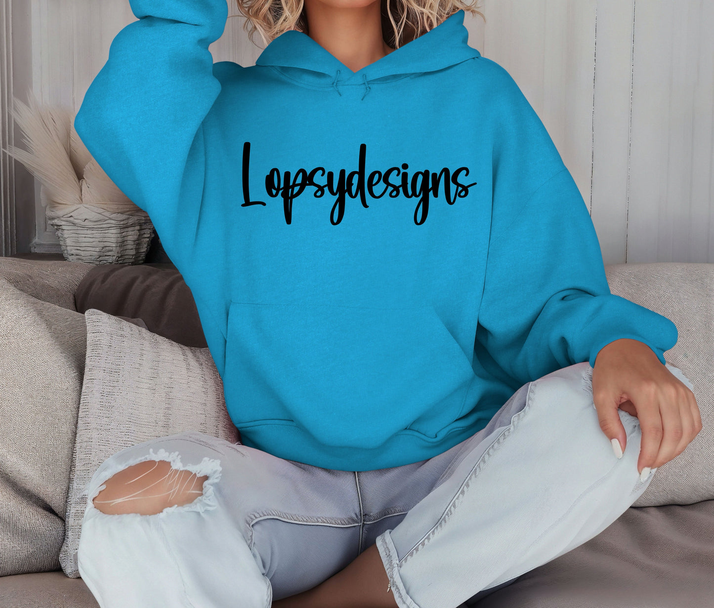 Custom Name Hoodie – Personalized Name Sweatshirt, Unisex Pullover Hoodie, Custom Text Hoodie, Personalized Gift for Him or Her