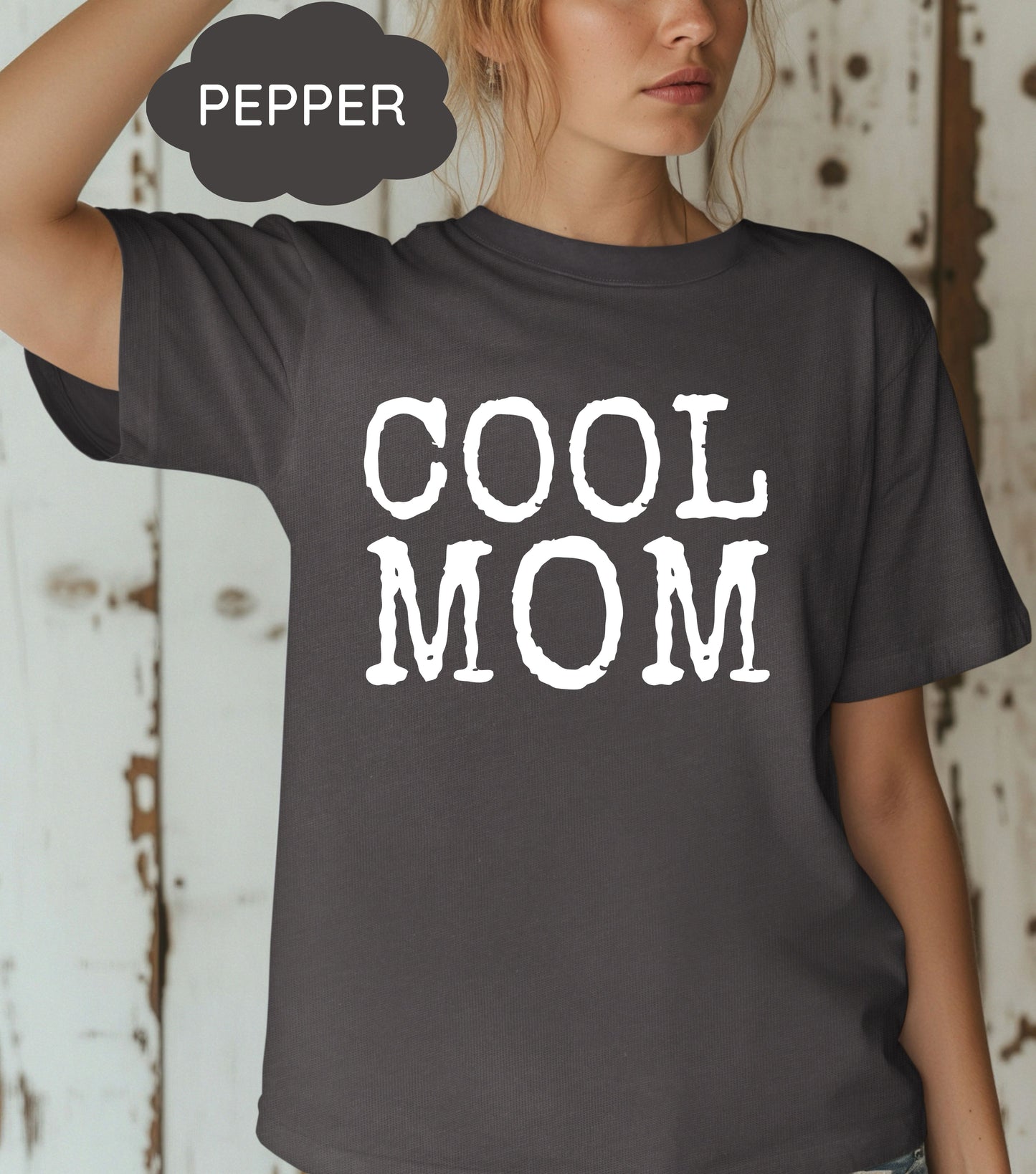 Mom Shirt β Cute & Comfy Graphic Tee for Moms β Motherhood Gift Shirt β Minimalist Mama Shirt β Soft Comfort Colors