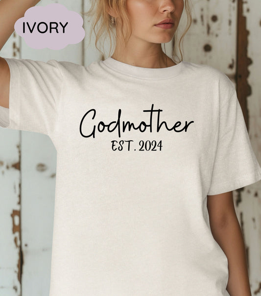 Godmama Shirt, Best Godmama Shirt for Baptism, Godmother Gift from Goddaughter, Godmama Proposal Shirt, Gift for Her