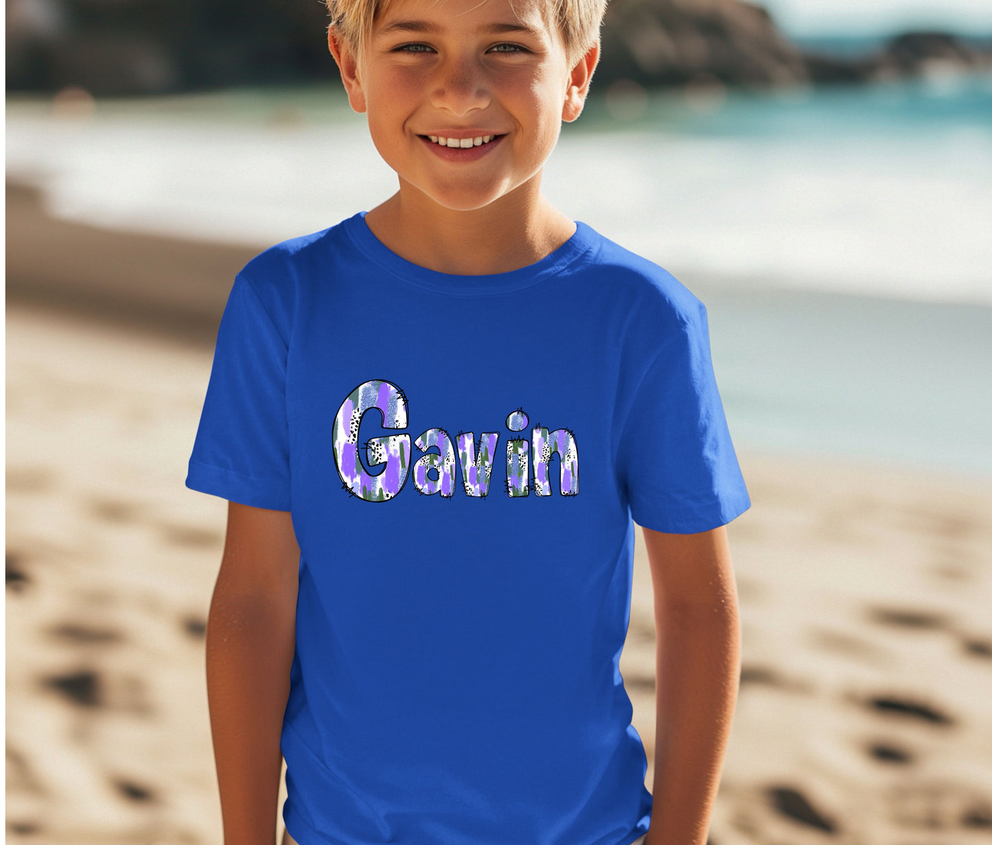 Custom Name Tee | First Day of School Outfit | Kids Shirt | Custom Kids T-Shirt