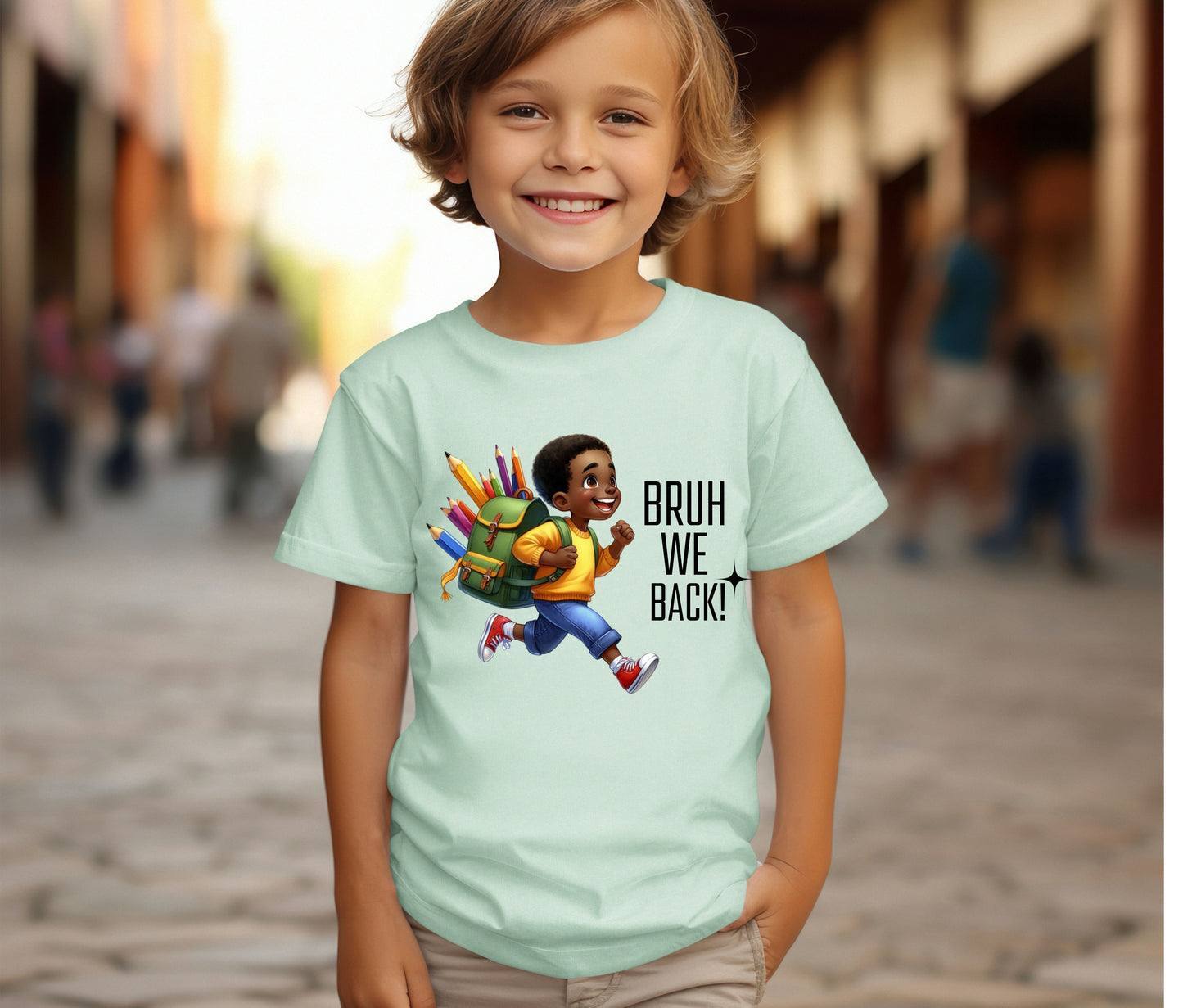 Back to School Shirt for Kids – Custom Name Tee | First Day of School Outfit | Preschool & Kindergarten Shirt | Custom Kids T-Shirt