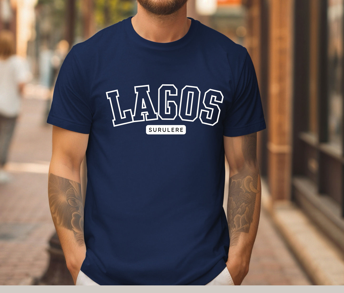 Naija to the World T-Shirt – Nigerian Pride Shirt | African Heritage Tee | Green White Green Nigeria Flag Shirt | Unisex Naija Culture Tee
