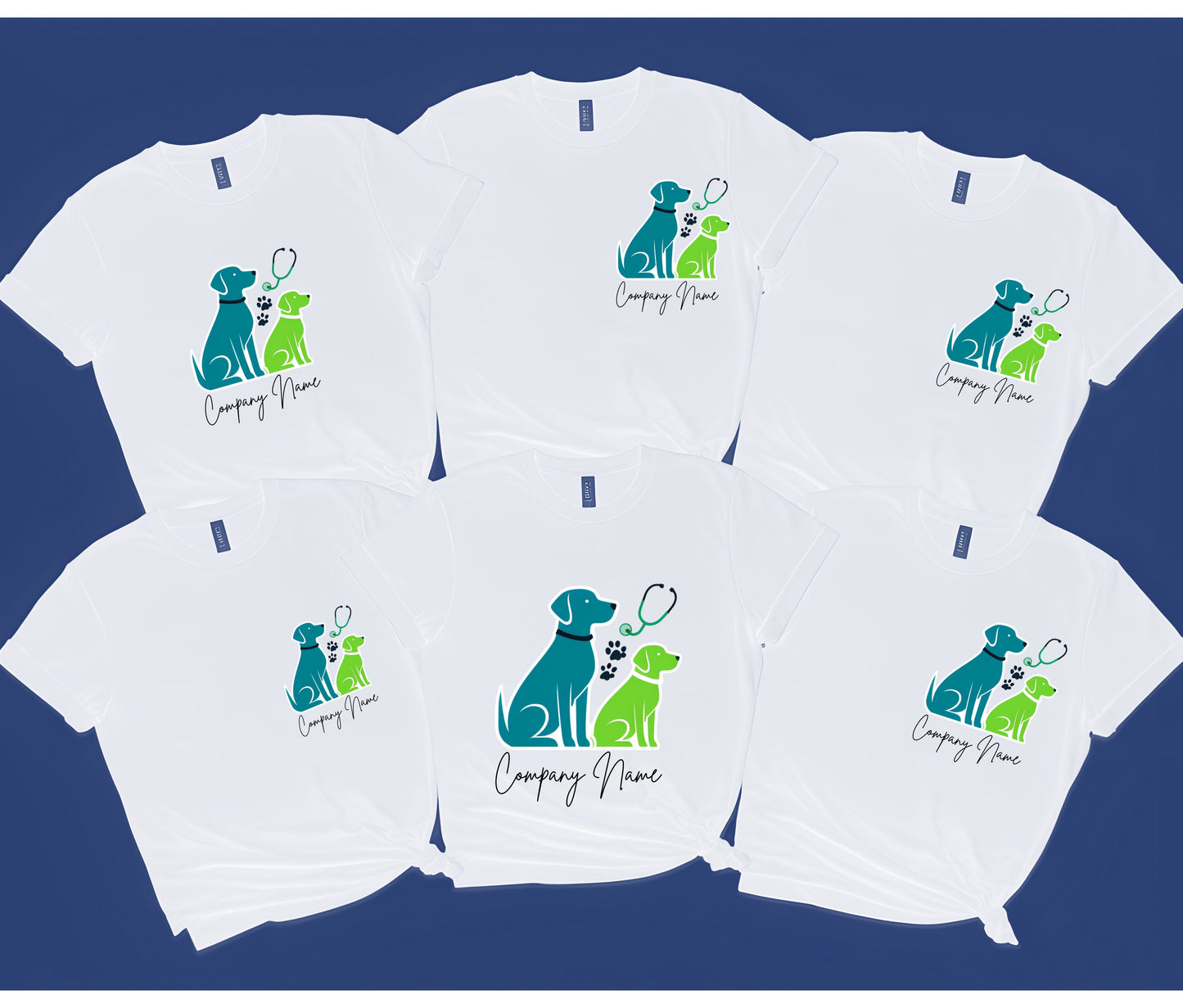🐾 Vet T-Shirt | Veterinarian Shirt | Veterinary Clinic Uniform | Animal Lover Tee | Custom Vet Office Apparel