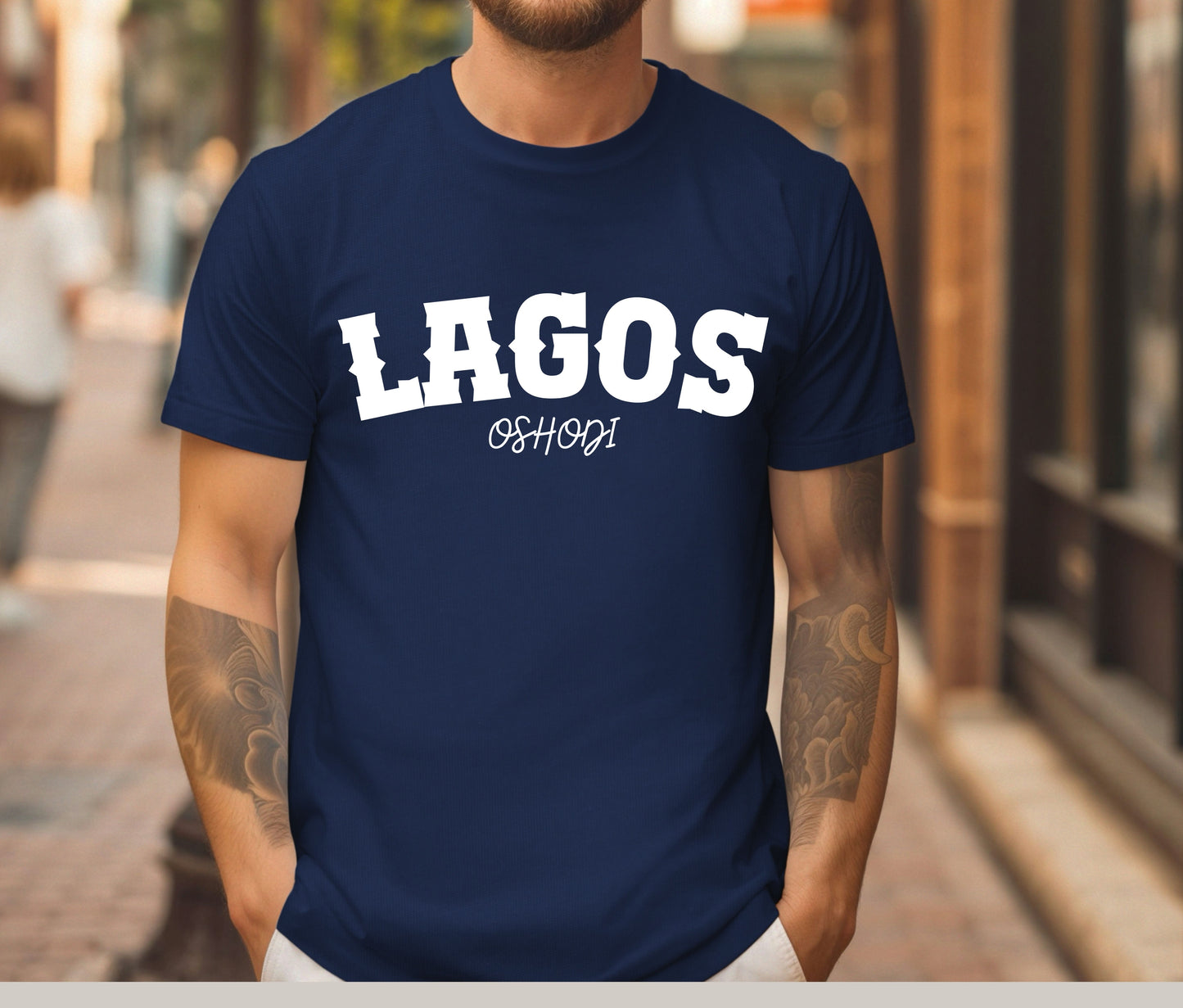 Naija to the World T-Shirt – Nigerian Pride Shirt | African Heritage Tee | Green White Green Nigeria Flag Shirt | Unisex Naija Culture Tee