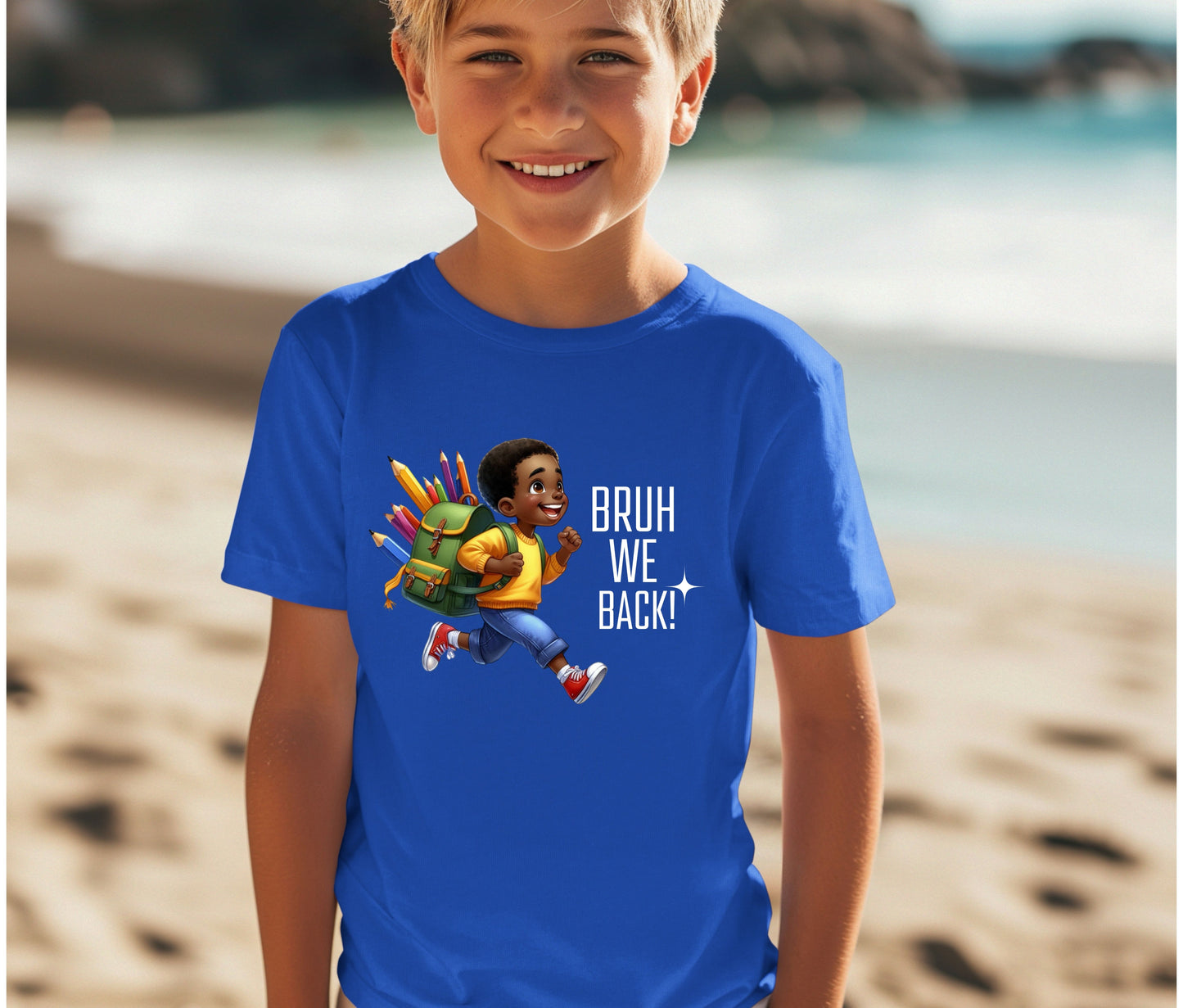 Back to School Shirt for Kids – Custom Name Tee | First Day of School Outfit | Preschool & Kindergarten Shirt | Custom Kids T-Shirt
