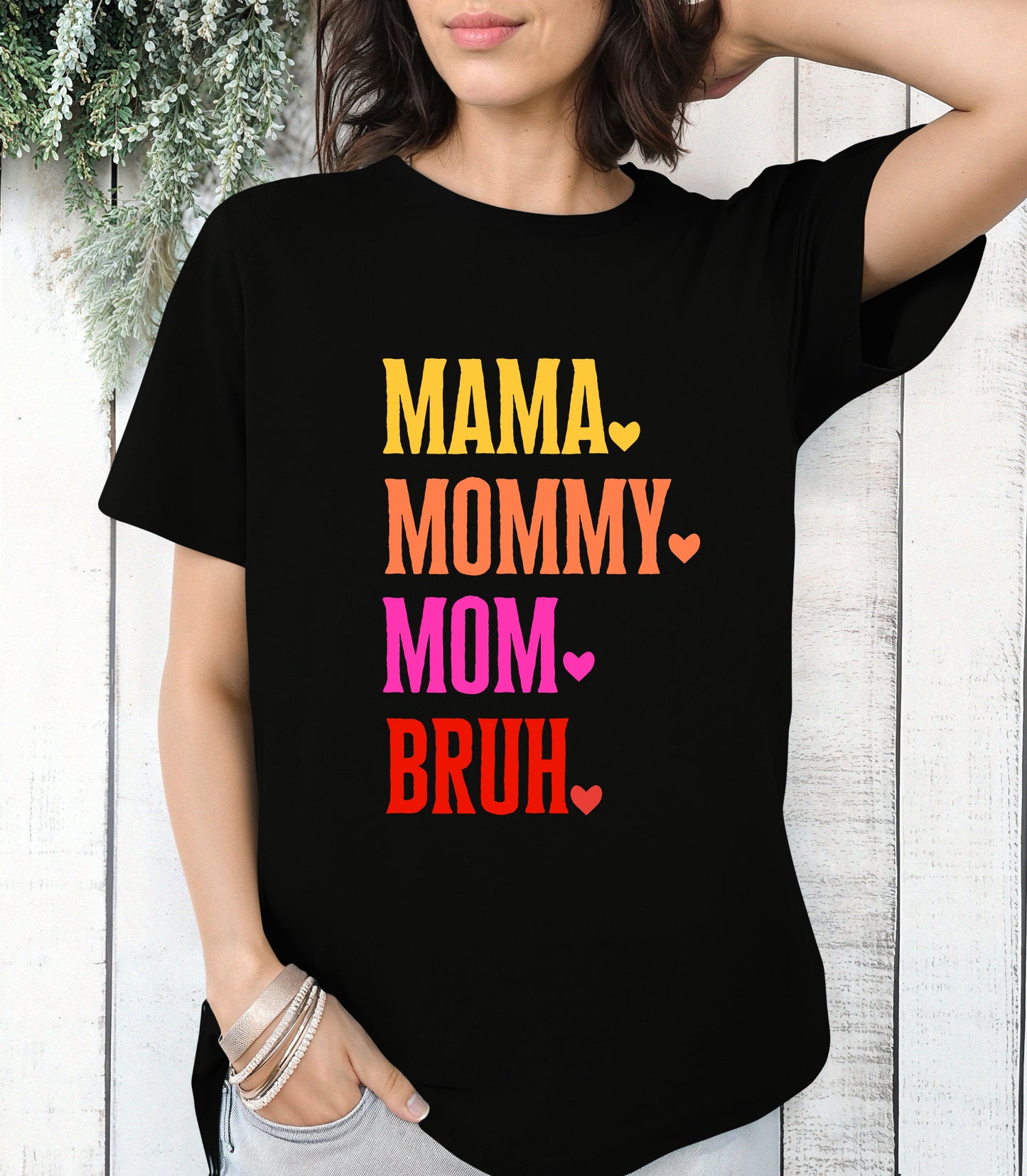 In my mom Era- Mom Shift-Funny Mom & Dad “BRUH” Shirts and Sweatshirts – Mummy, Daddy, Bruh Family Matching Set