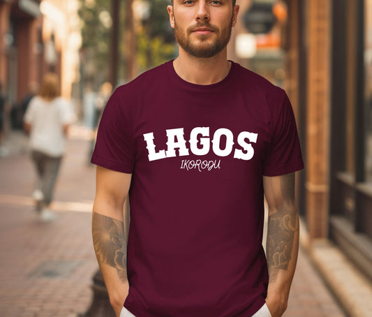 Naija to the World T-Shirt – Nigerian Pride Shirt | African Heritage Tee | Green White Green Nigeria Flag Shirt | Unisex Naija Culture Tee