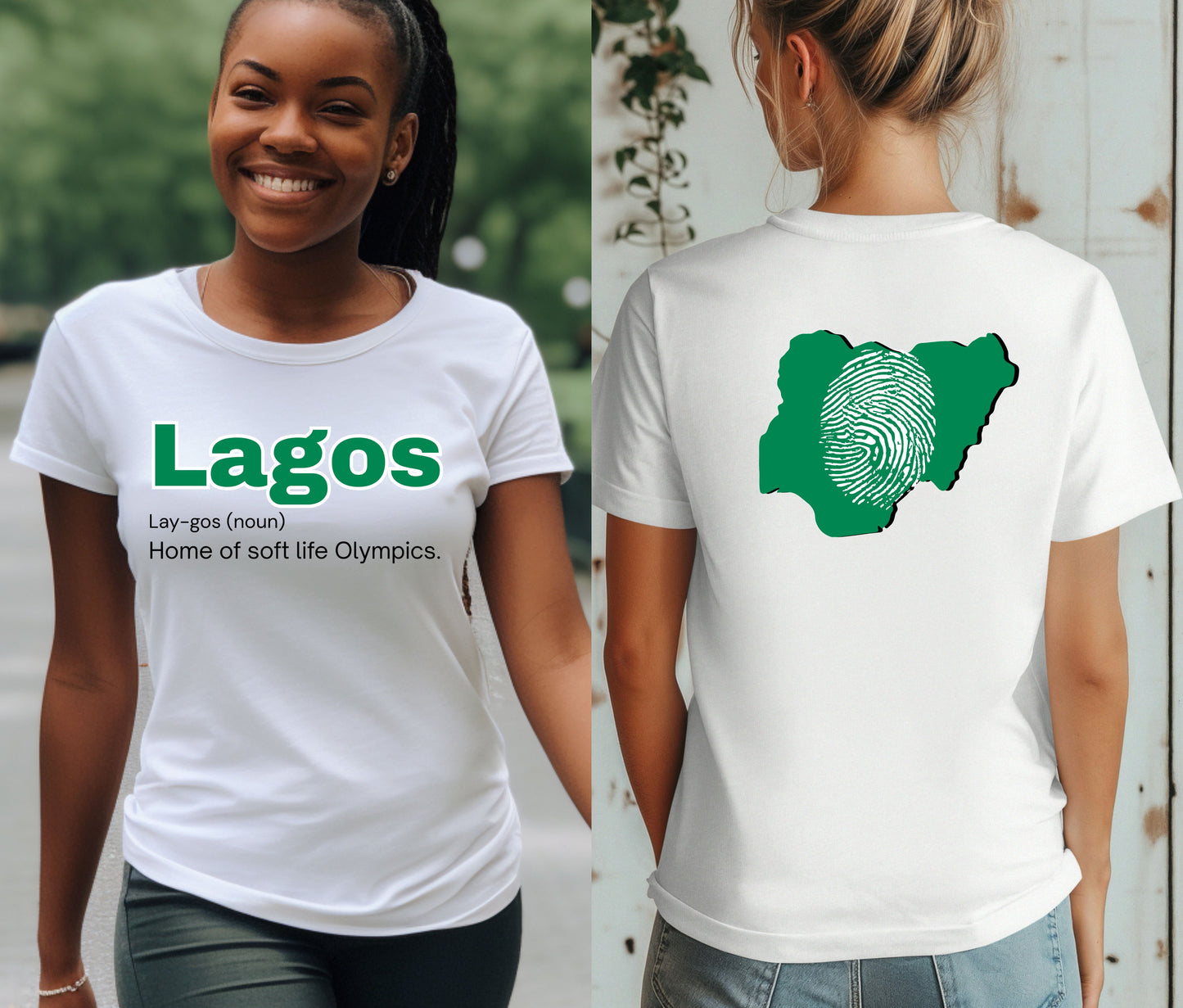 Nigerian Independece Day Shirt , Naija to the World T-Shirt, Nigerian Pride Shirt | African Heritage Tee | Green White Green Nigeria Flag Shirt | Unisex Naija Culture Tee