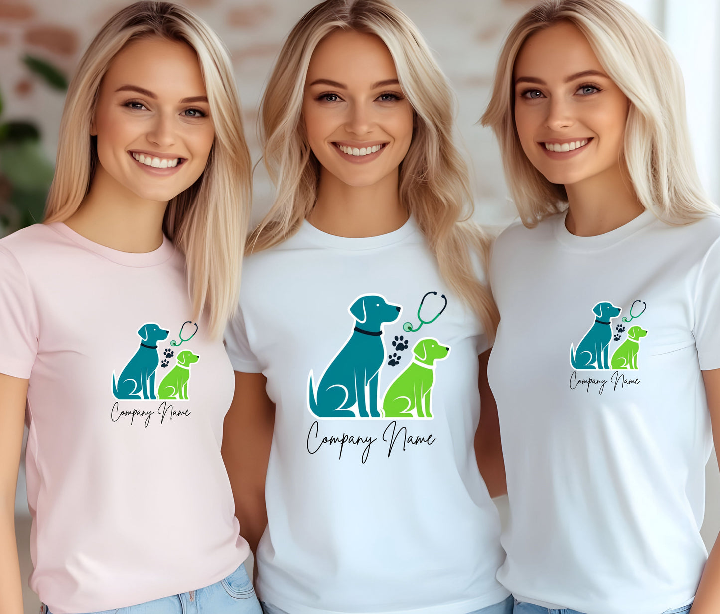🐾 Vet T-Shirt | Veterinarian Shirt | Veterinary Clinic Uniform | Animal Lover Tee | Custom Vet Office Apparel
