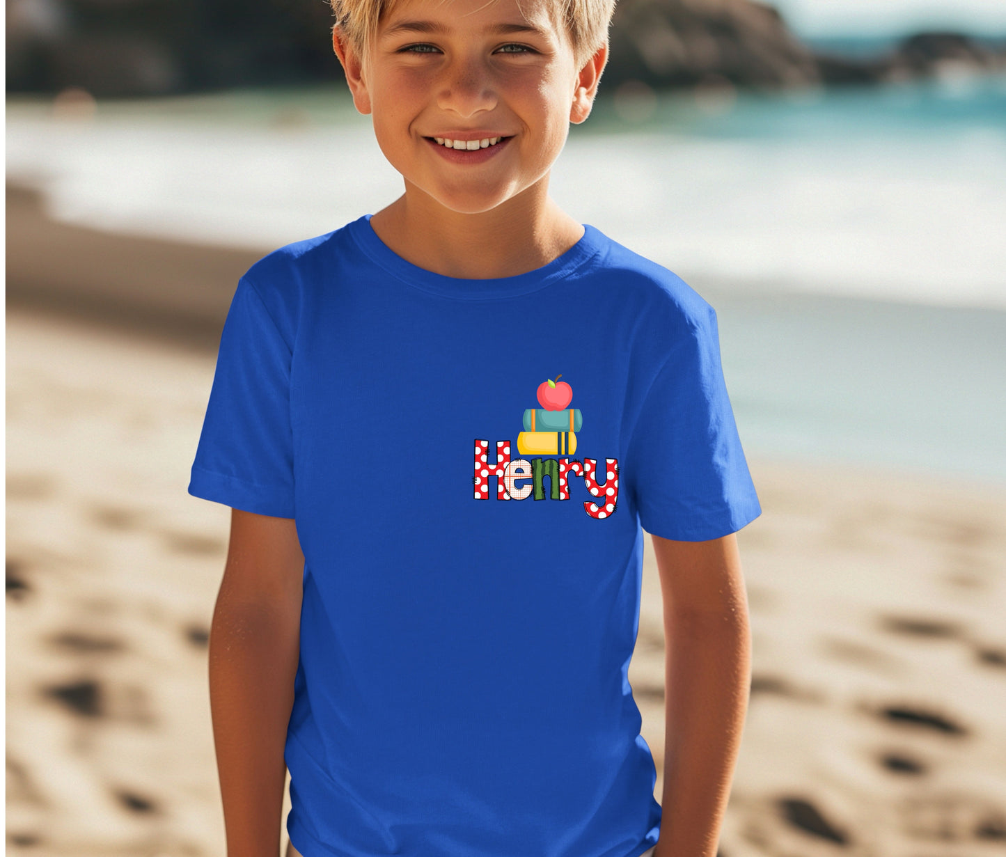 Custom Name Tee | First Day of School Outfit | Kids Shirt | Custom Kids T-Shirt