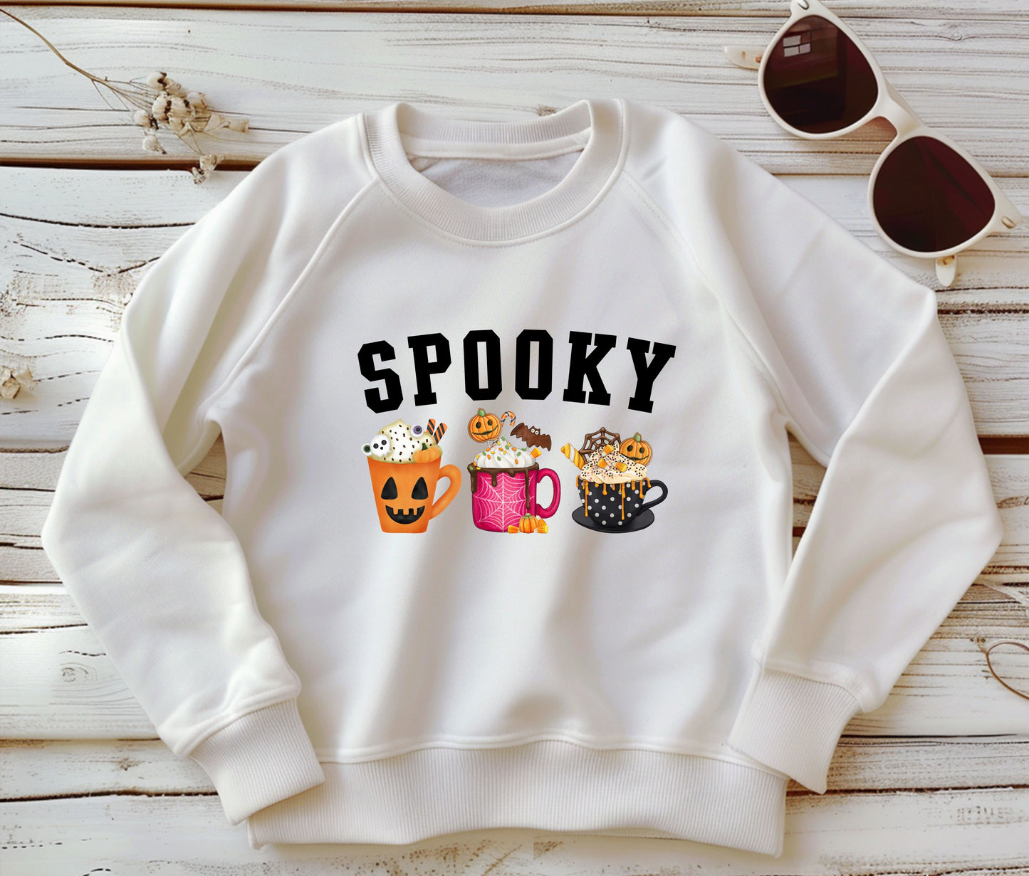 Kids Spooky Sweatshirt, Funny Halloween Shirt, Matching Halloween Sweatshirt , Ghost Halloween, Halloween Teacher Sweatshirt, Halloween Gift, Boo (Copy)