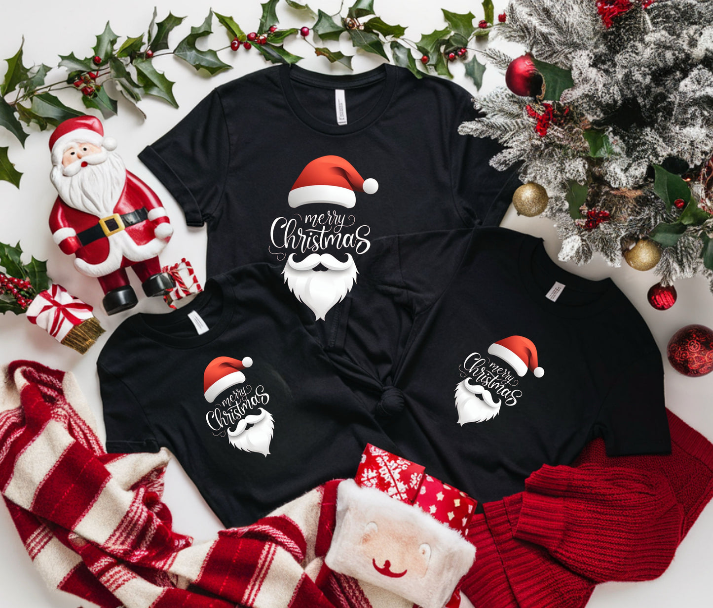 🎄 Custom Christmas Shirts for Family | Matching Holiday Shirts | Personalized Family Christmas Outfits