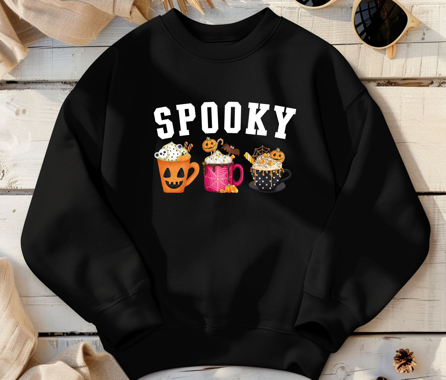 Kids Spooky Sweatshirt, Funny Halloween Shirt, Matching Halloween Sweatshirt , Ghost Halloween, Halloween Teacher Sweatshirt, Halloween Gift, Boo (Copy)