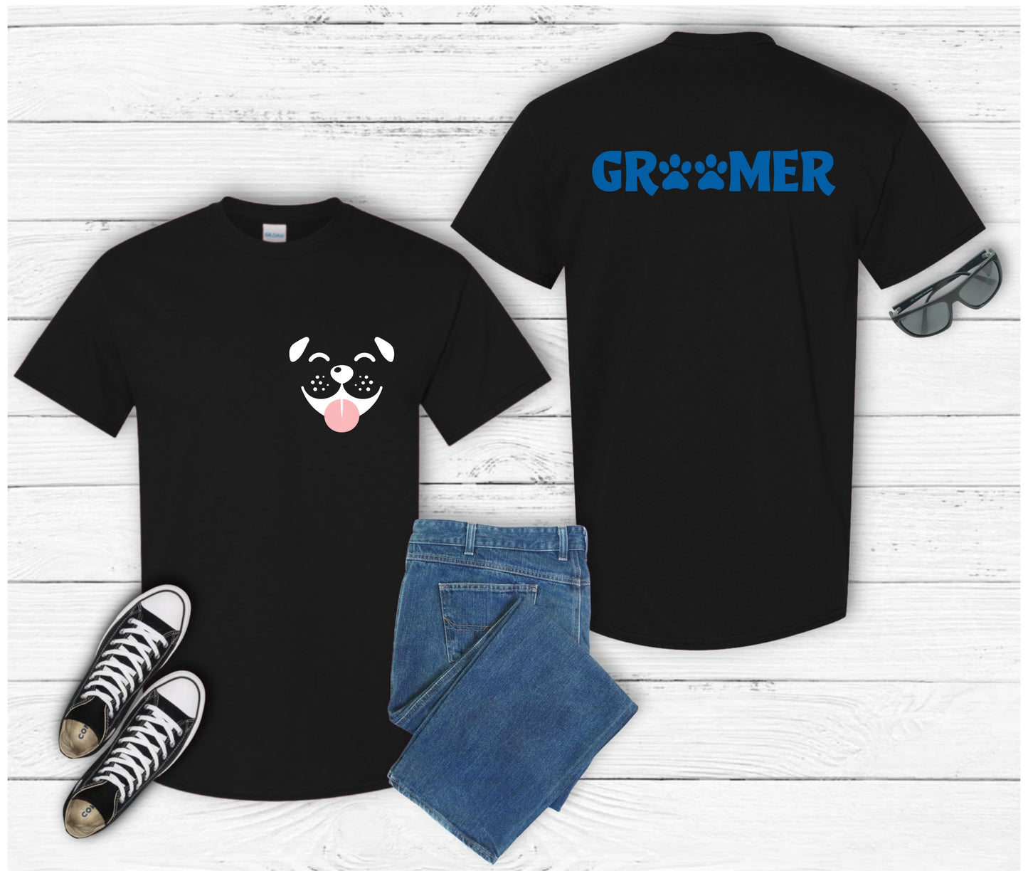 🐾 Vet T-Shirt | Veterinarian Shirt | Veterinary Clinic Uniform | Animal Lover Tee | Custom Vet Office Apparel