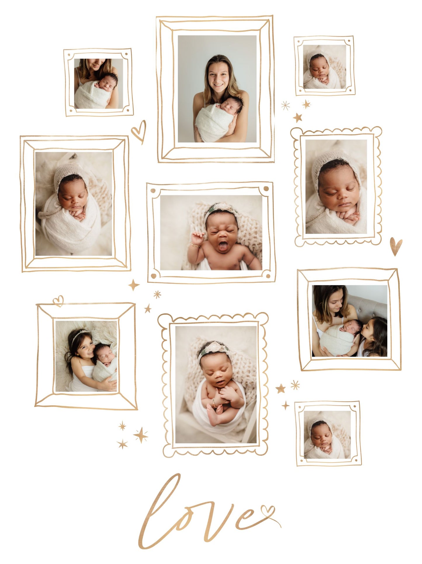 Custom 18x24 Inch Wall Hanging Frame – Personalized Canvas for Photo, Message, or Art | 45.7 x 61 cm Vertical Wall Decor