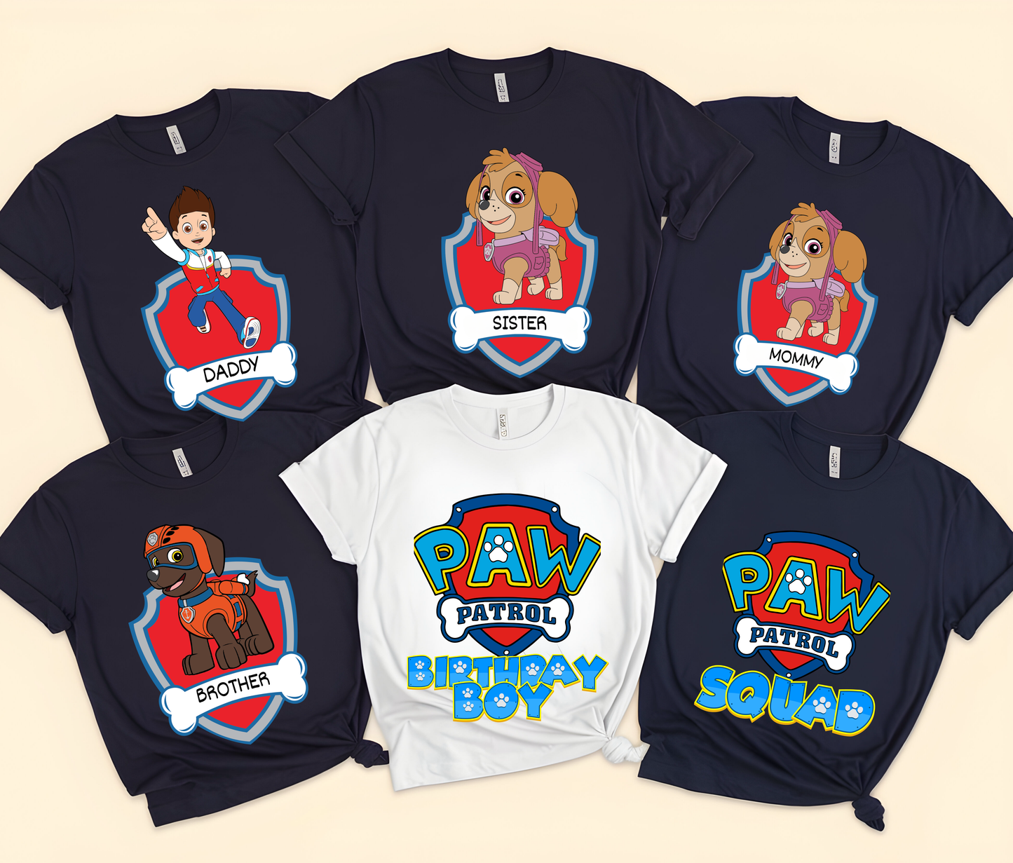 π Family Birthday Celebration T-Shirts β Custom Group Birthday Shirts for All Ages π