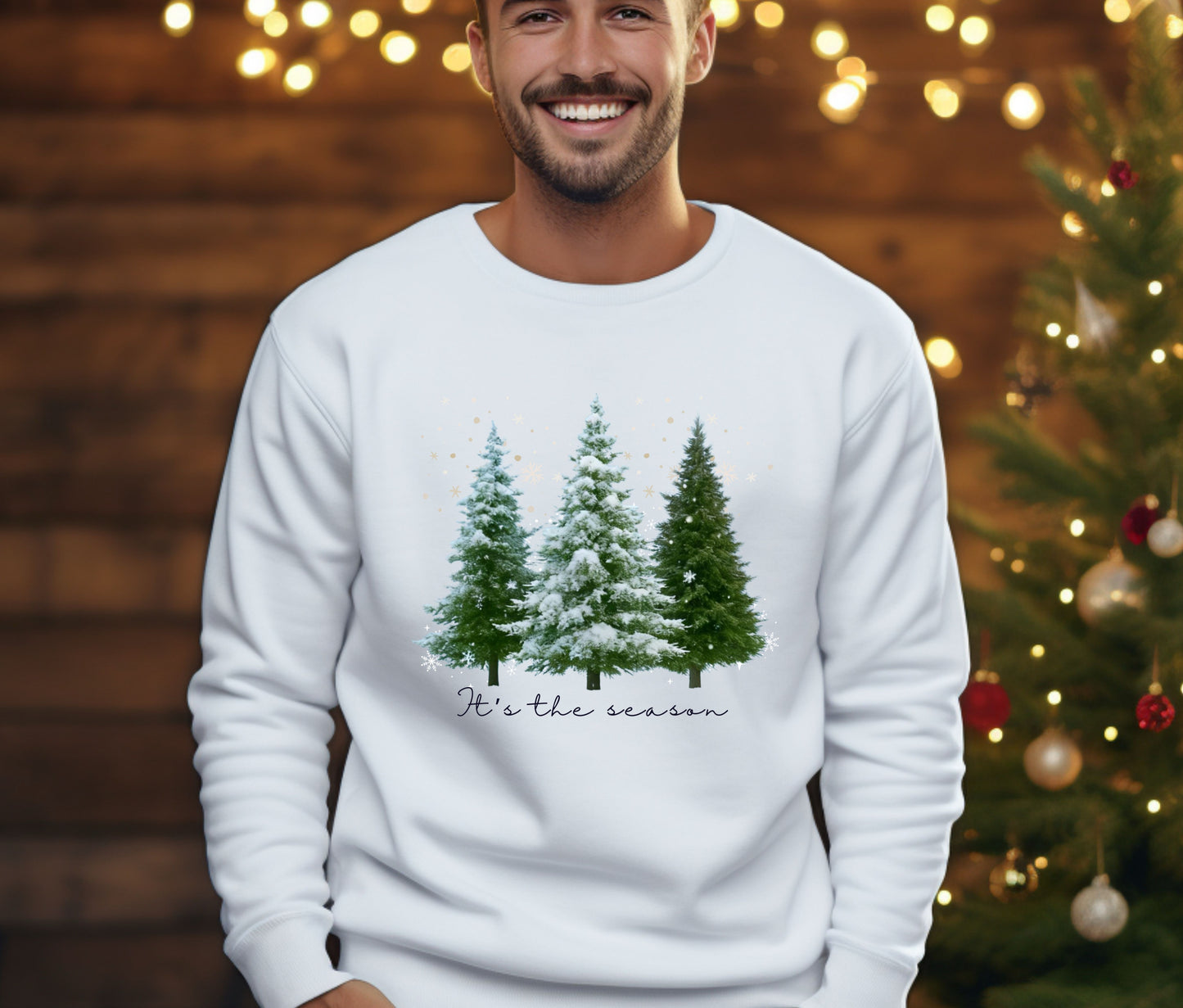 🎄 It's The Season Custom Christmas Shirts for Family | Matching Holiday Shirts | Personalized Family Christmas Outfits
