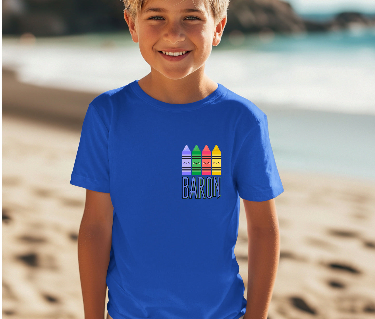 Custom Name Tee | First Day of School Outfit | Kids Shirt | Custom Kids T-Shirt