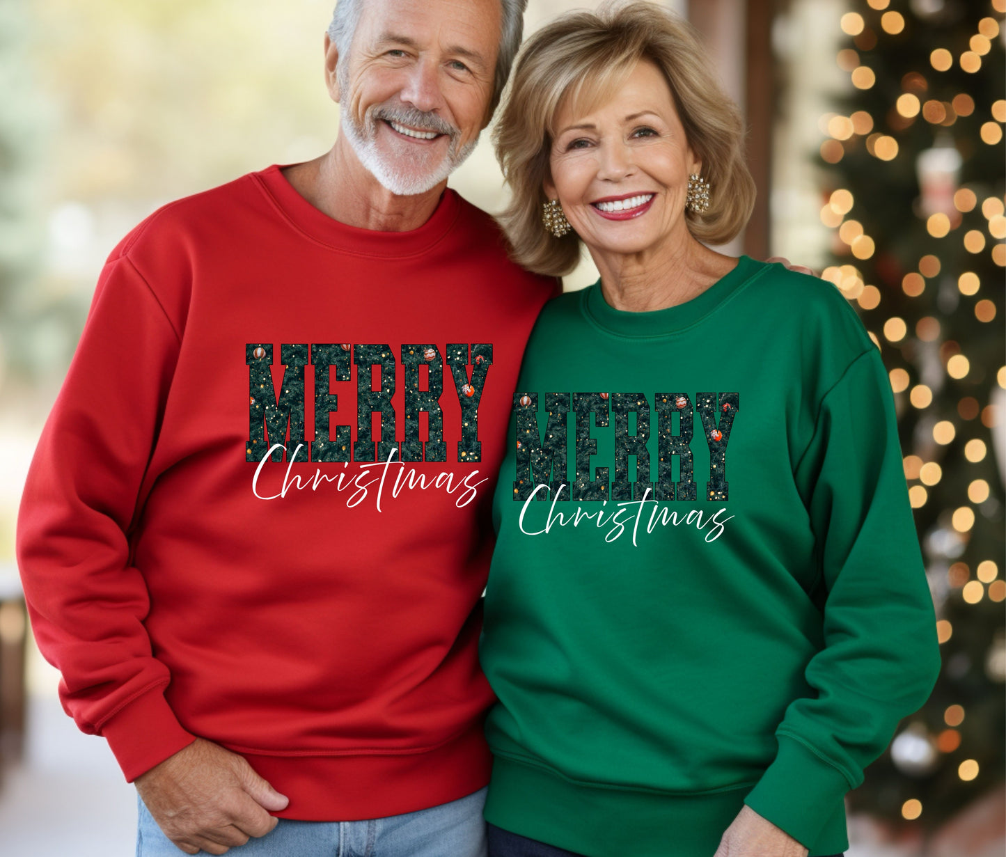 🎄Merry Christmas With ornament , Christmas Shirts for Family | Matching Holiday Shirts | Personalized Family Christmas Outfits