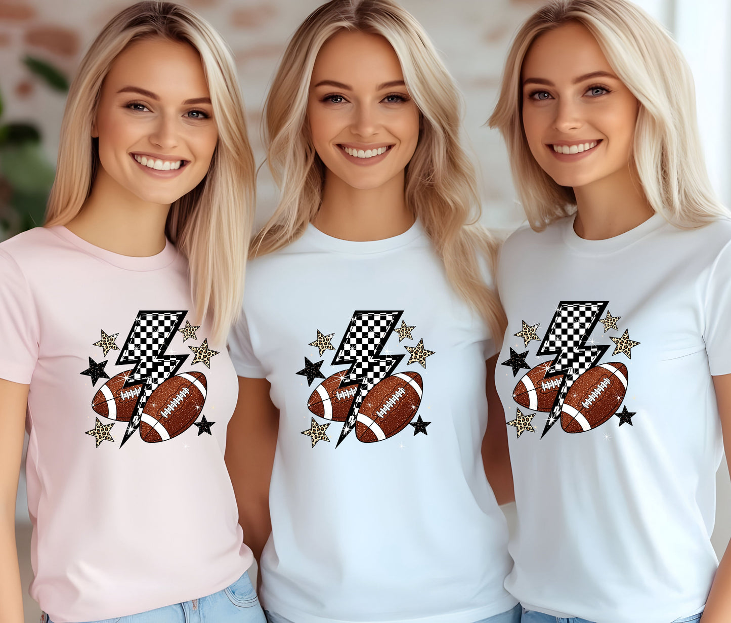 π Custom Football Family Shirts | Game Day Matching Shirts | Personalized Football Team Support Tees