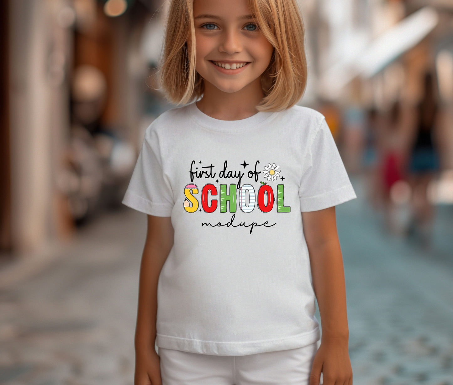 Back to School Shirt for Kids – Custom Name Tee | First Day of School Outfit | Preschool & Kindergarten Shirt | Custom Kids T-Shirt
